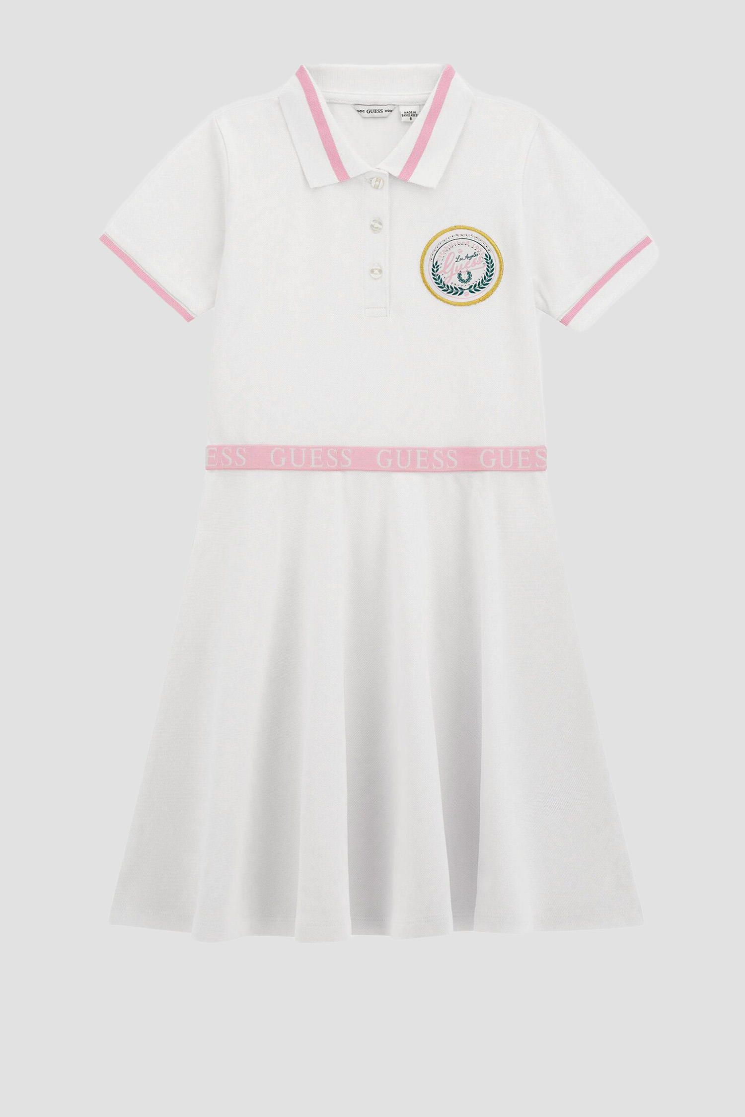 Дитяча біла сукня Guеss Kids J4RK18.KC3J0;G011