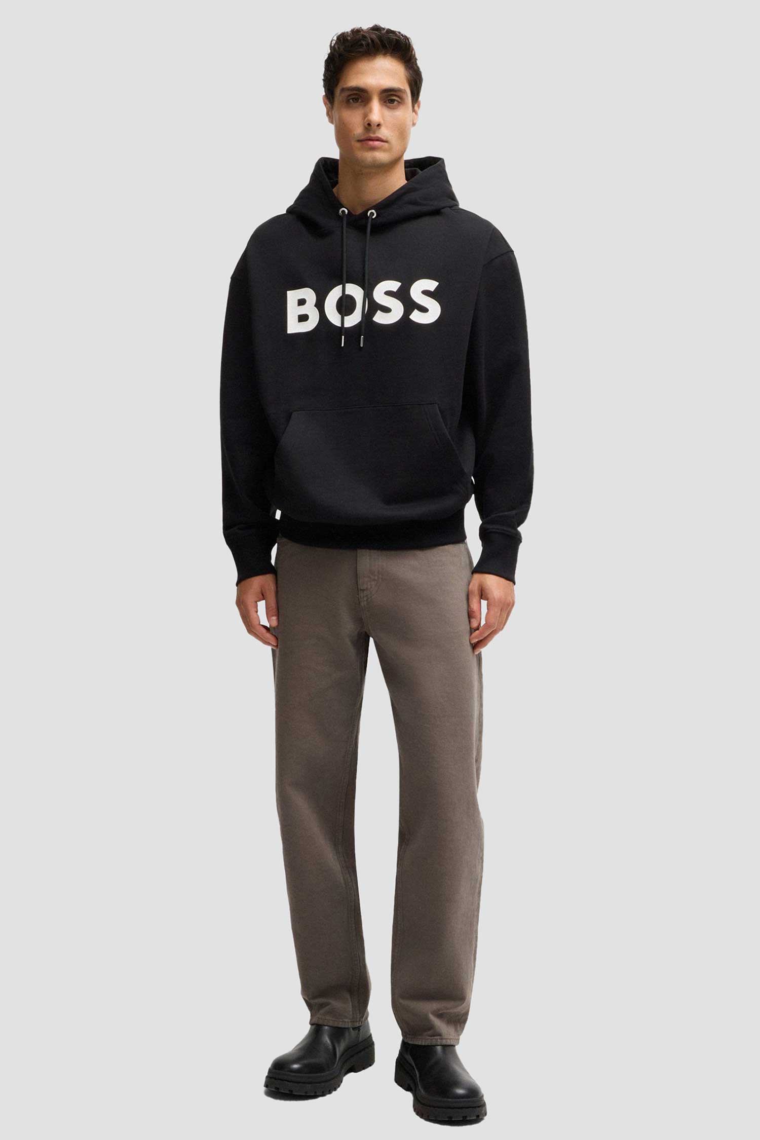 Мужские коричневые джинсы BOSS 50527056;250