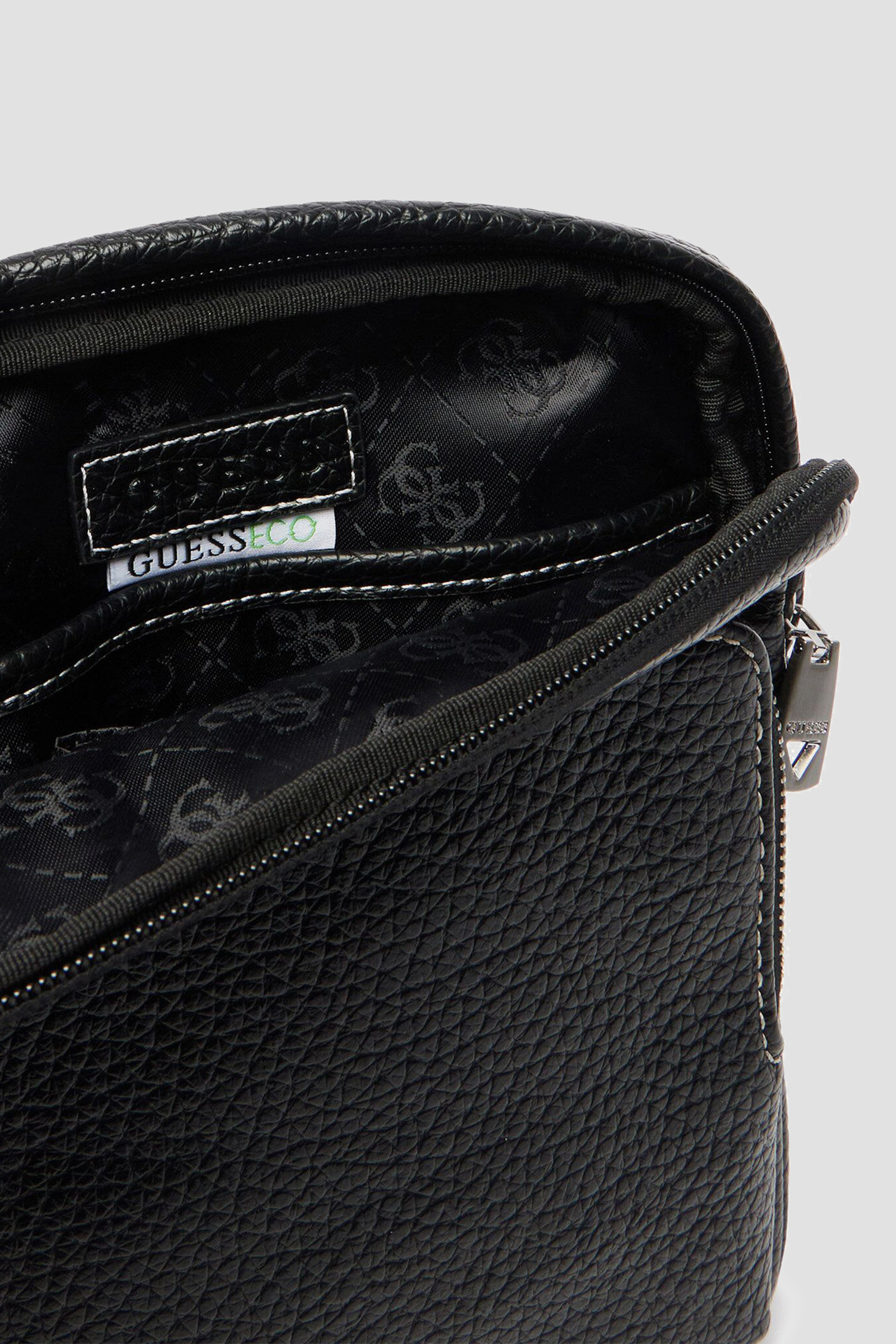 Мужская черная сумка Guess HMBOGS.P6223;BLA