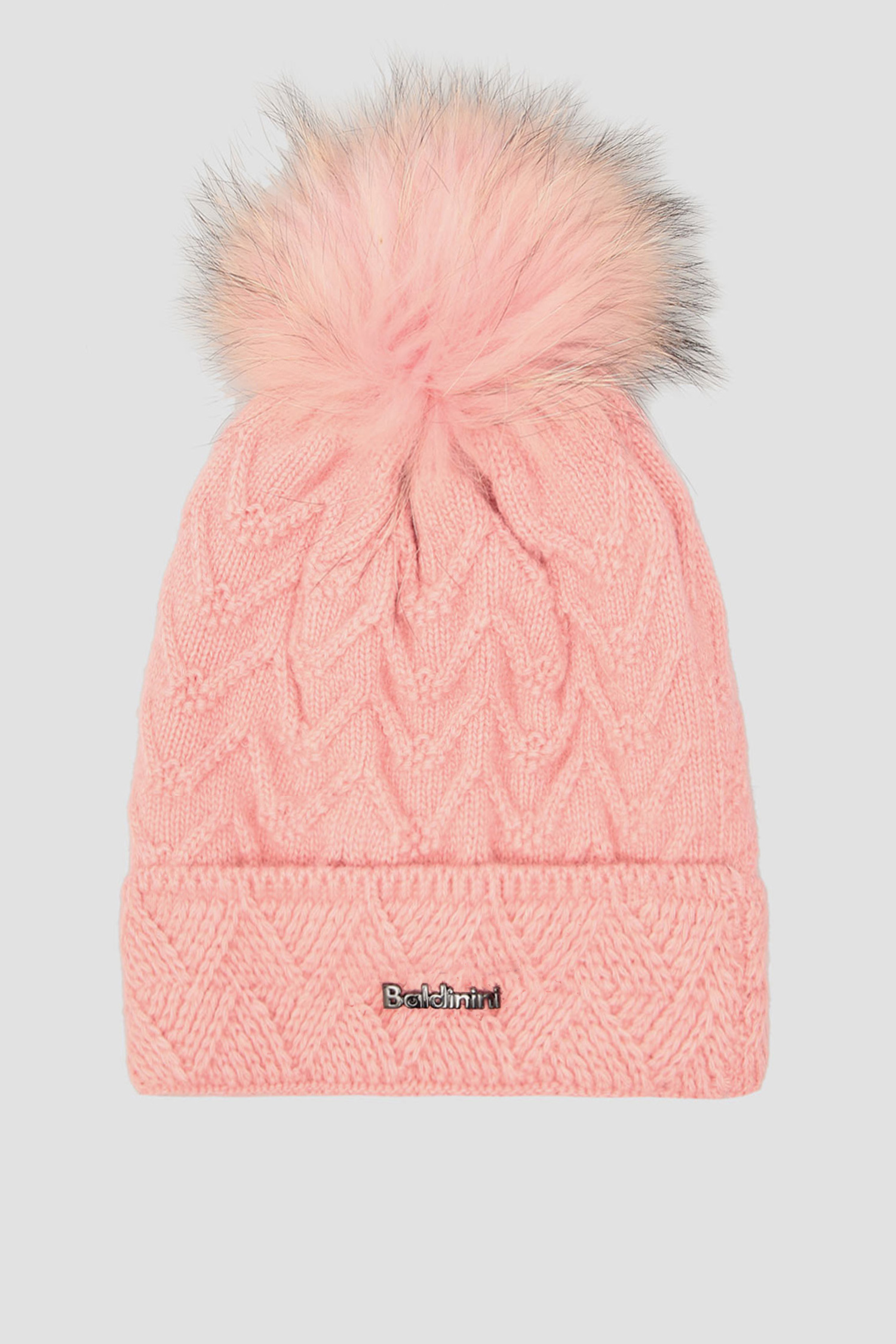 Жіноча рожева шапка Baldinini 121705;ROSA