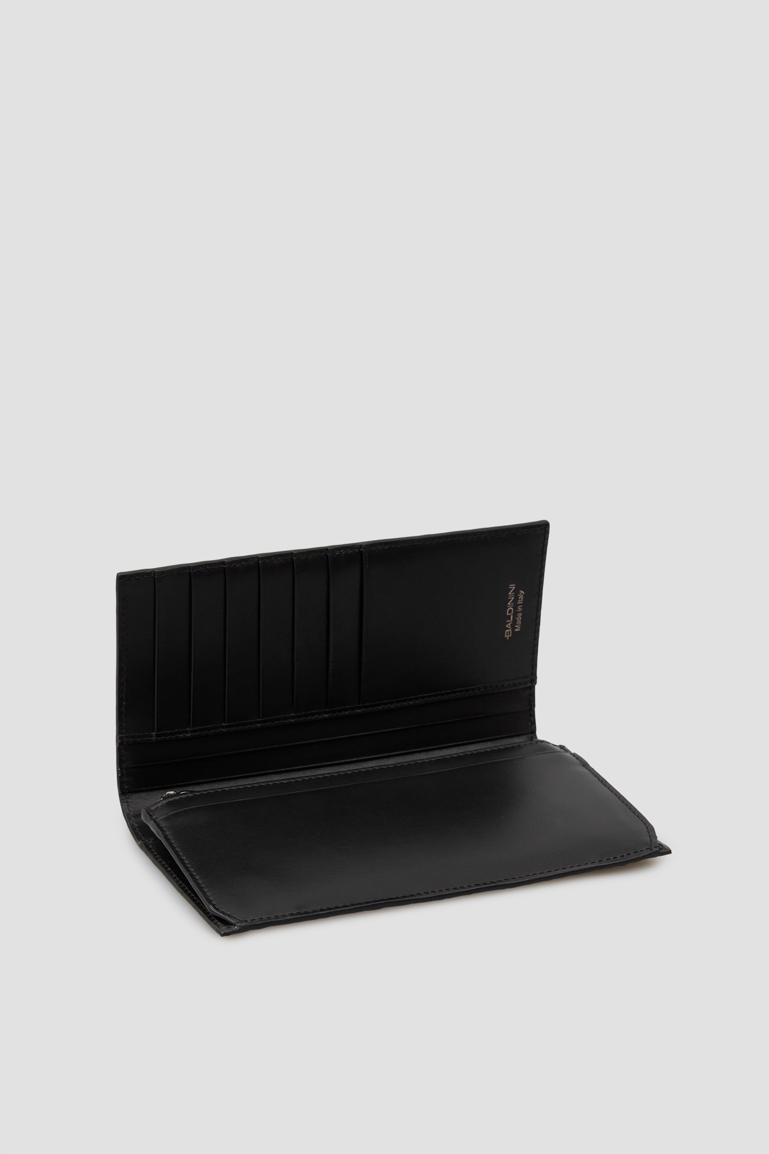 Чоловічий чорний шкіряний гаманець BALDININI Q3B004XXCOCC;0000