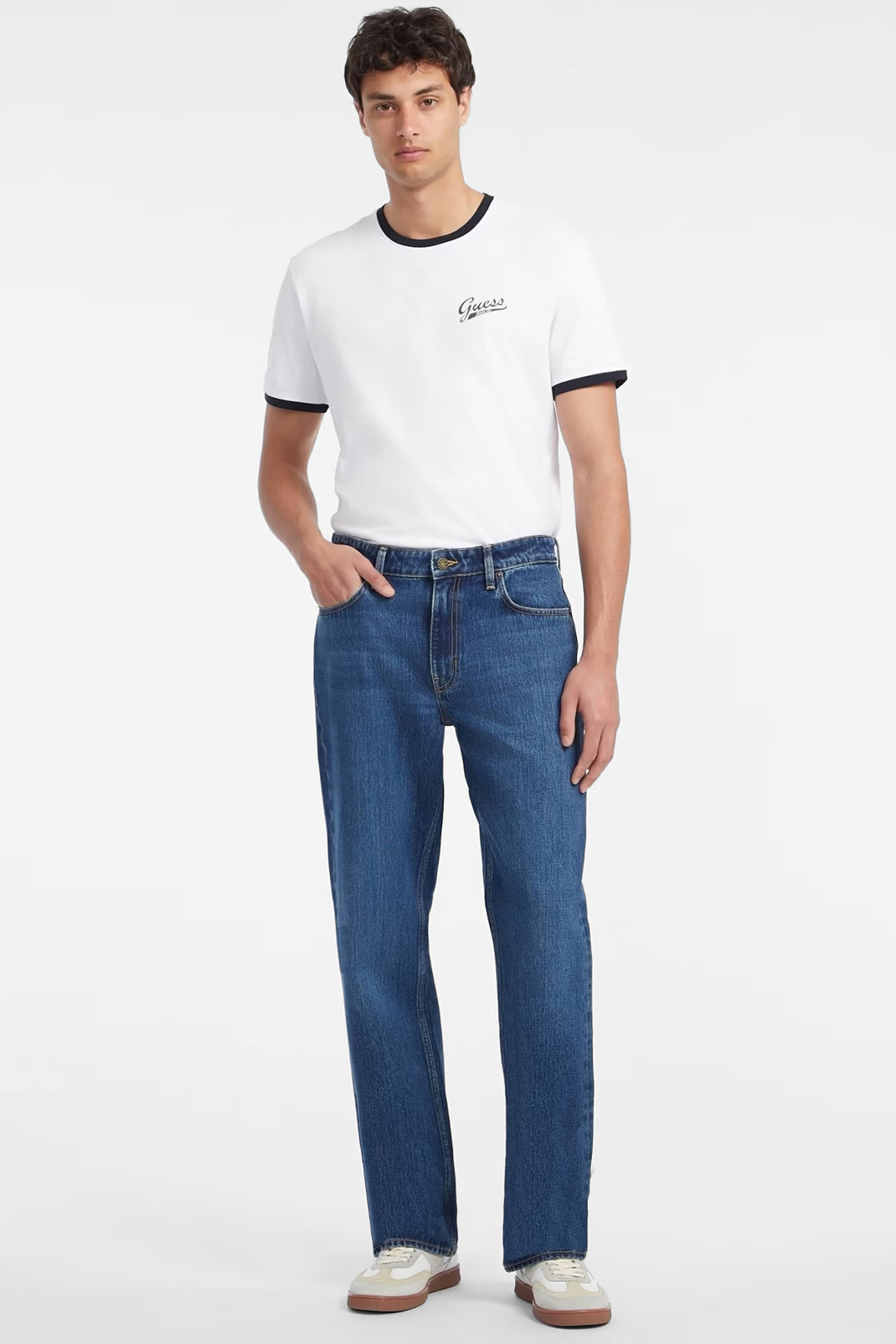 Мужские синие джинсы Guess Jeans M4YAB3.D5EJ1;GJWM