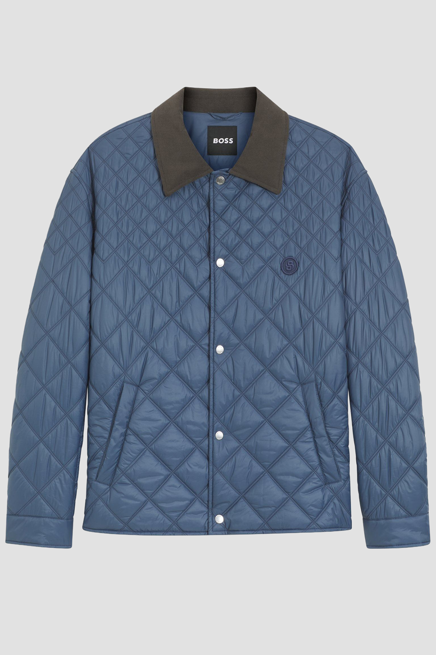 Мужская синяя куртка BOSS 50558841;468