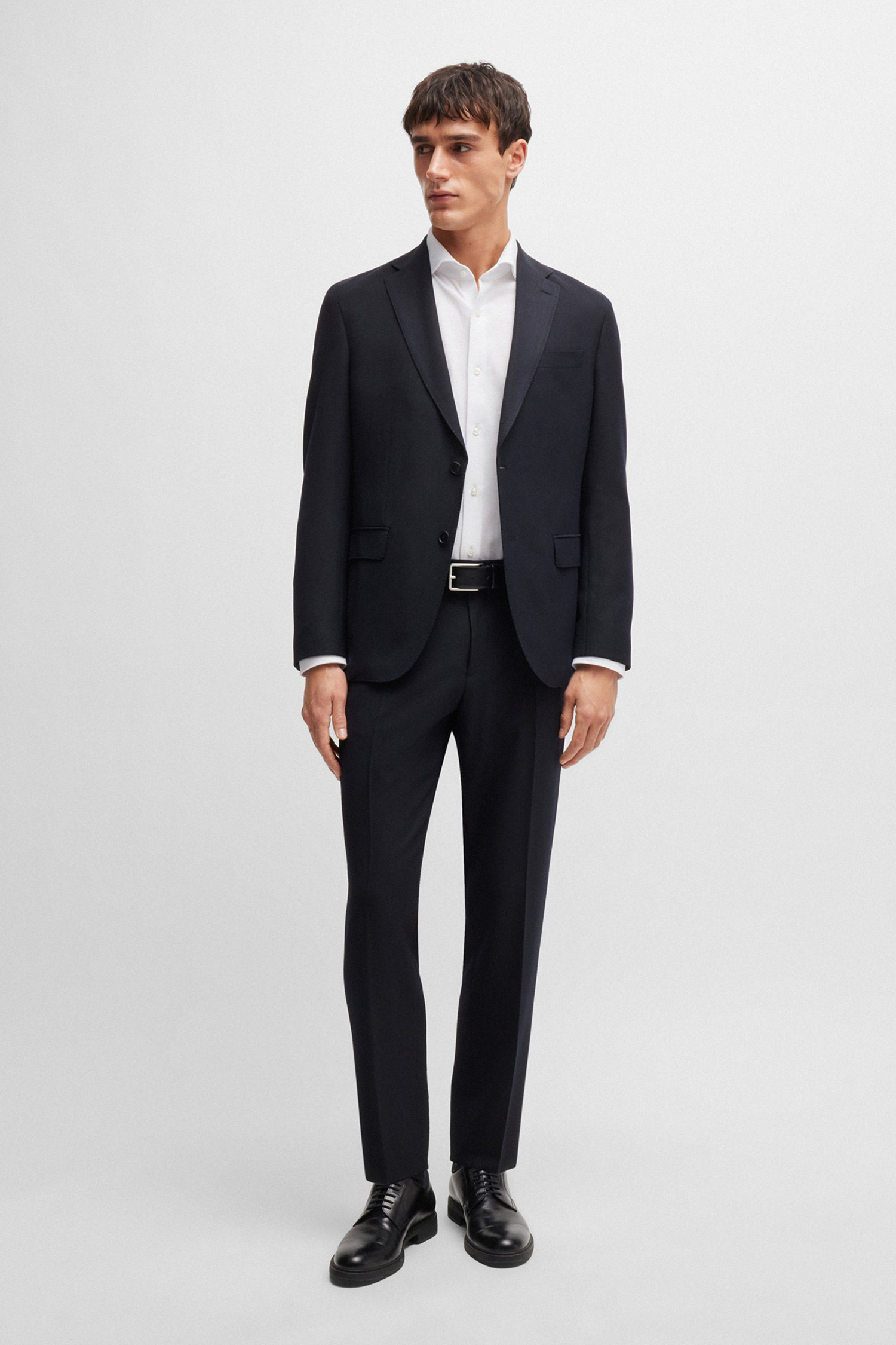 Мужская белая рубашка BOSS 50527675;100