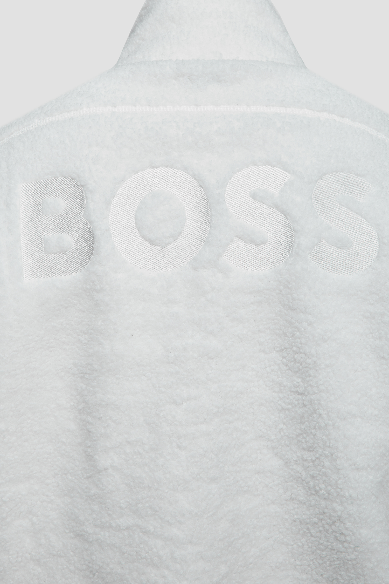 Мужской белый кардиган BOSS 50498855;106