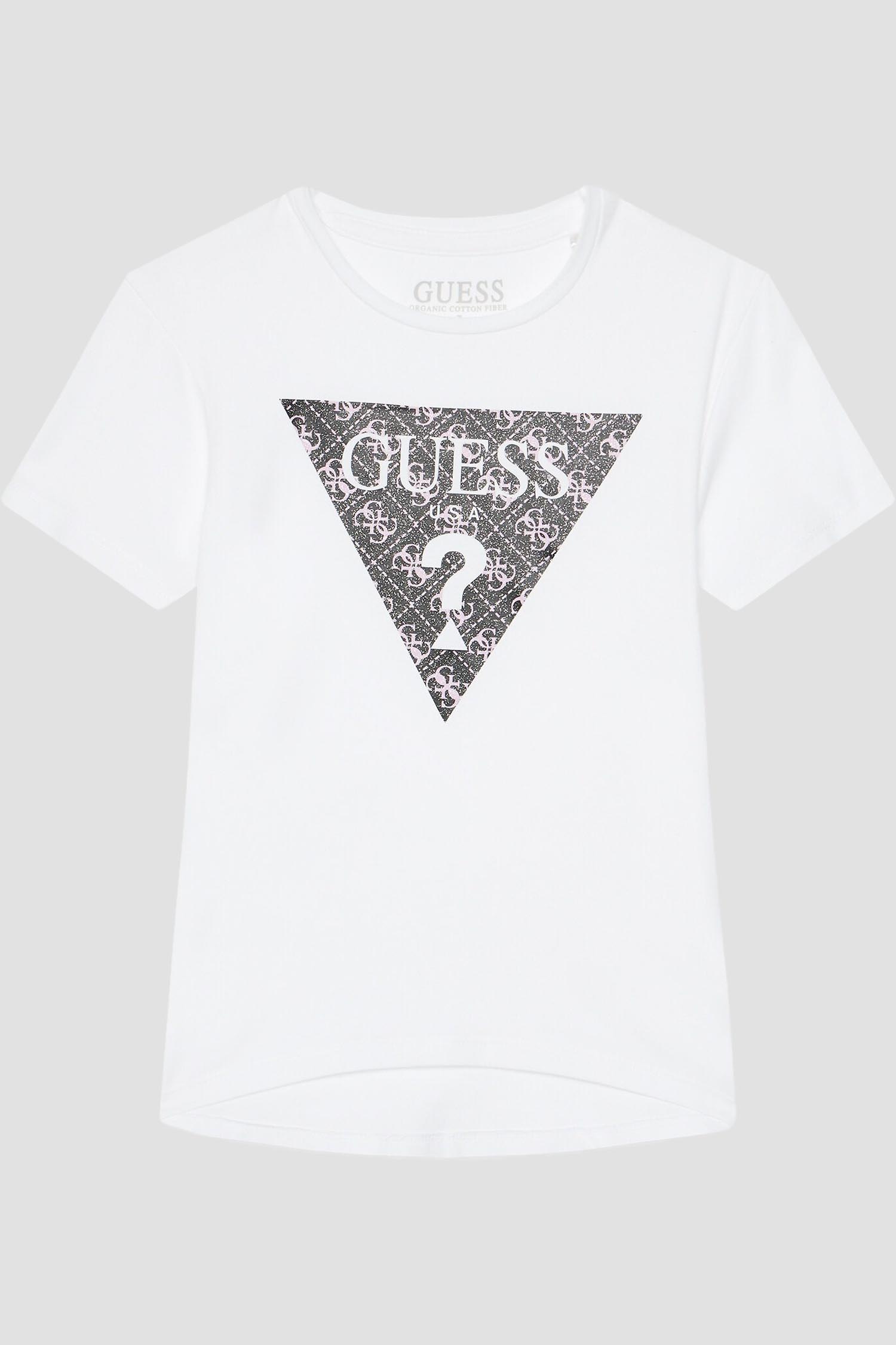 Детская белая футболка Guеss Kids J4RI11.K6YW4;G011