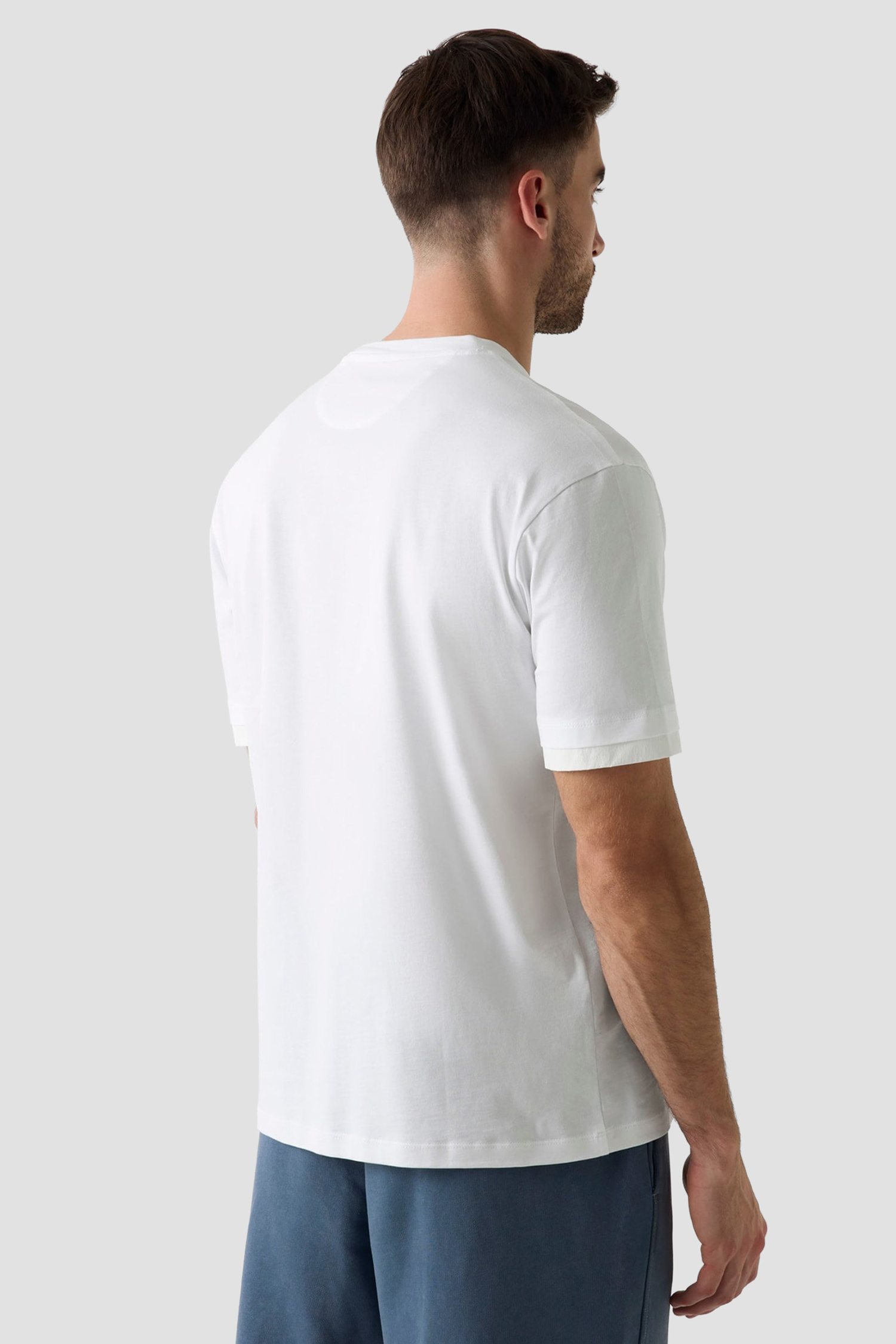 Мужская белая футболка Guess Z6GI01.K2835;G011