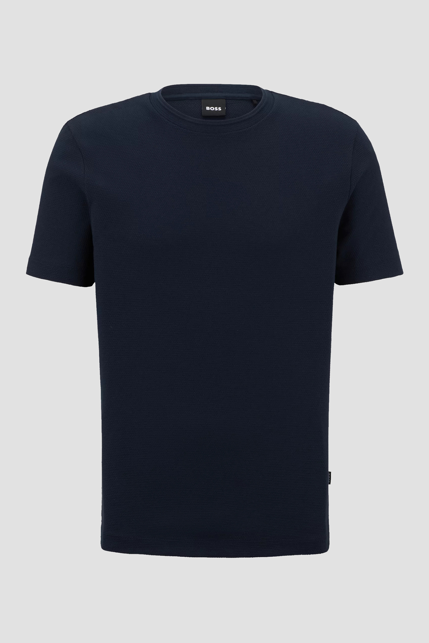 Мужская темно-синяя футболка BOSS 50452680;404