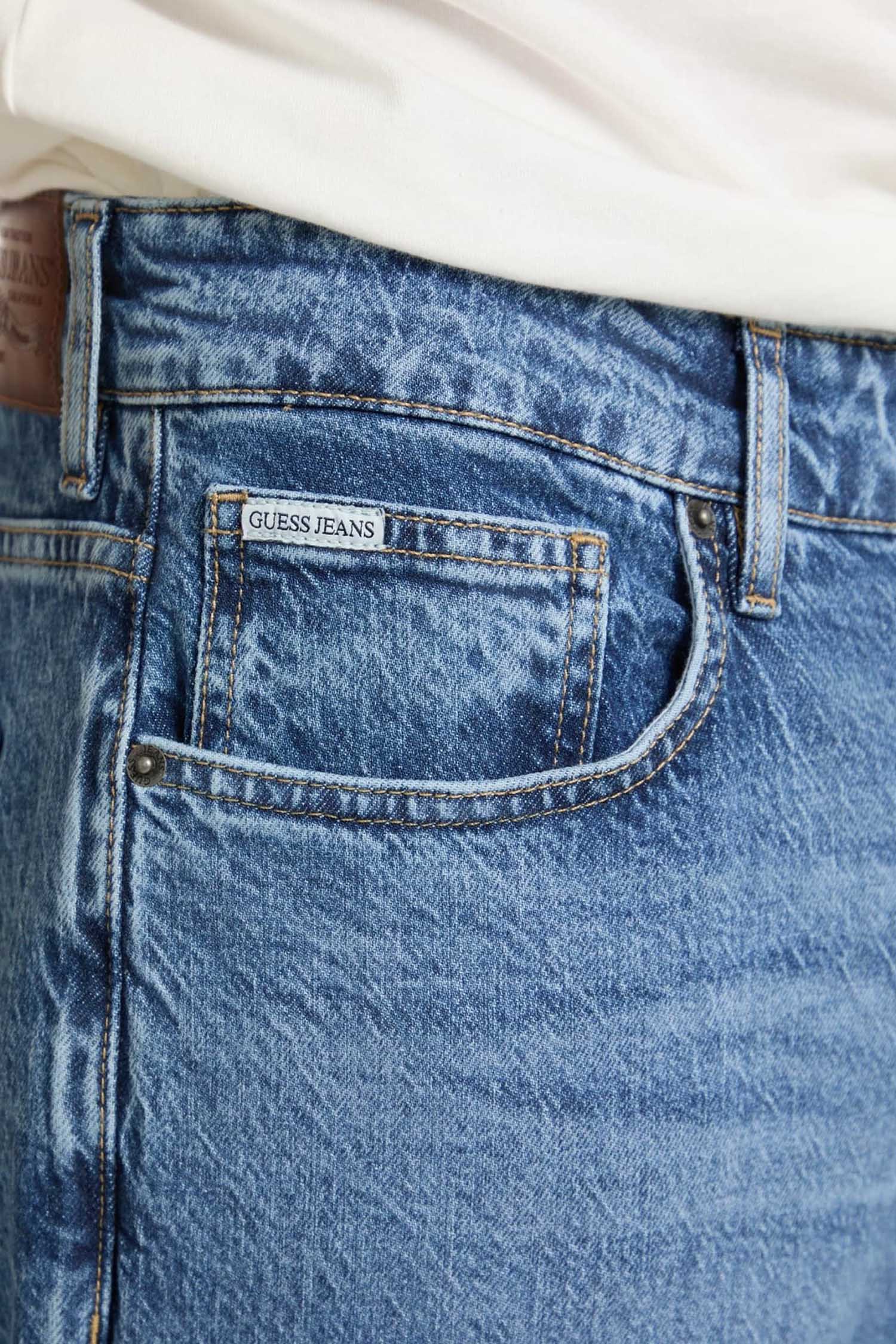 Чоловічі блакитні джинси Guess Jeans M5GA90.D5M53;GJMD