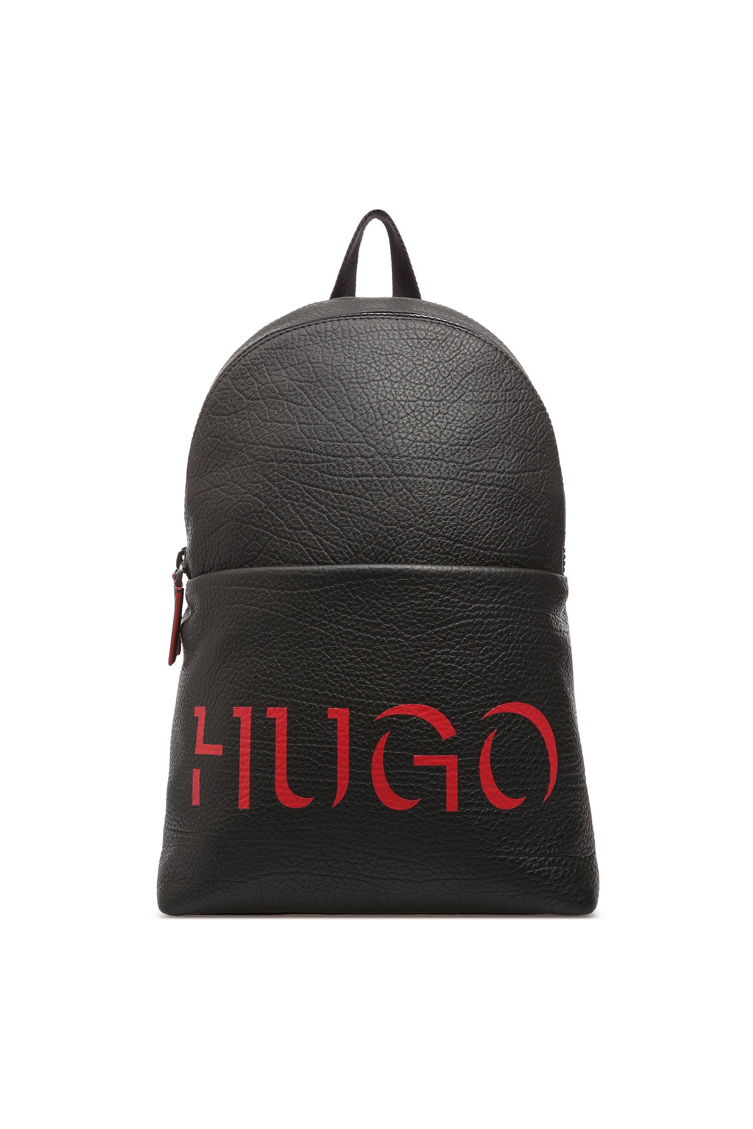 Мужской черный кожаный рюкзак HUGO 50415005;001