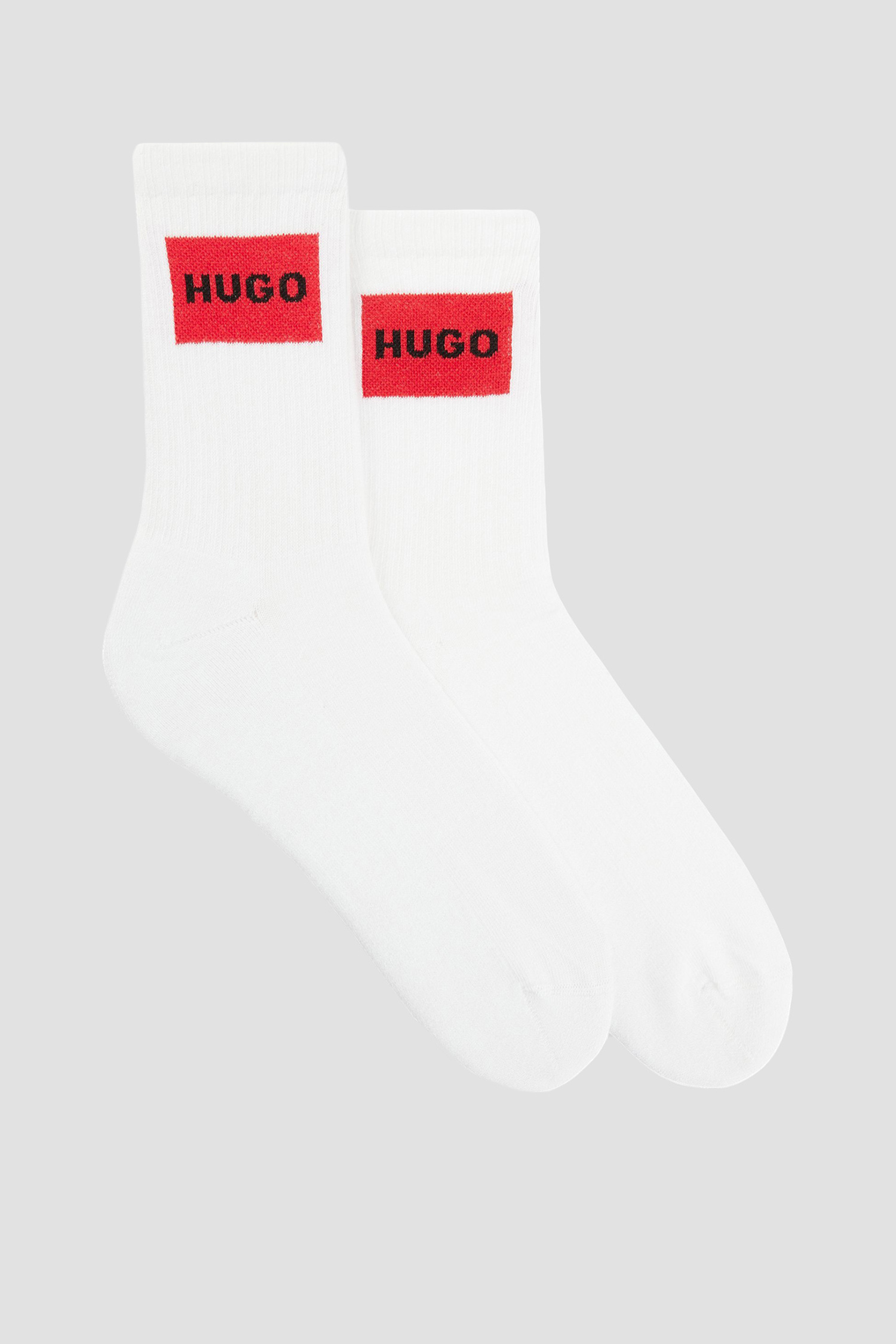 Жіночі білі шкарпетки (2 пари) HUGO 50510661;100
