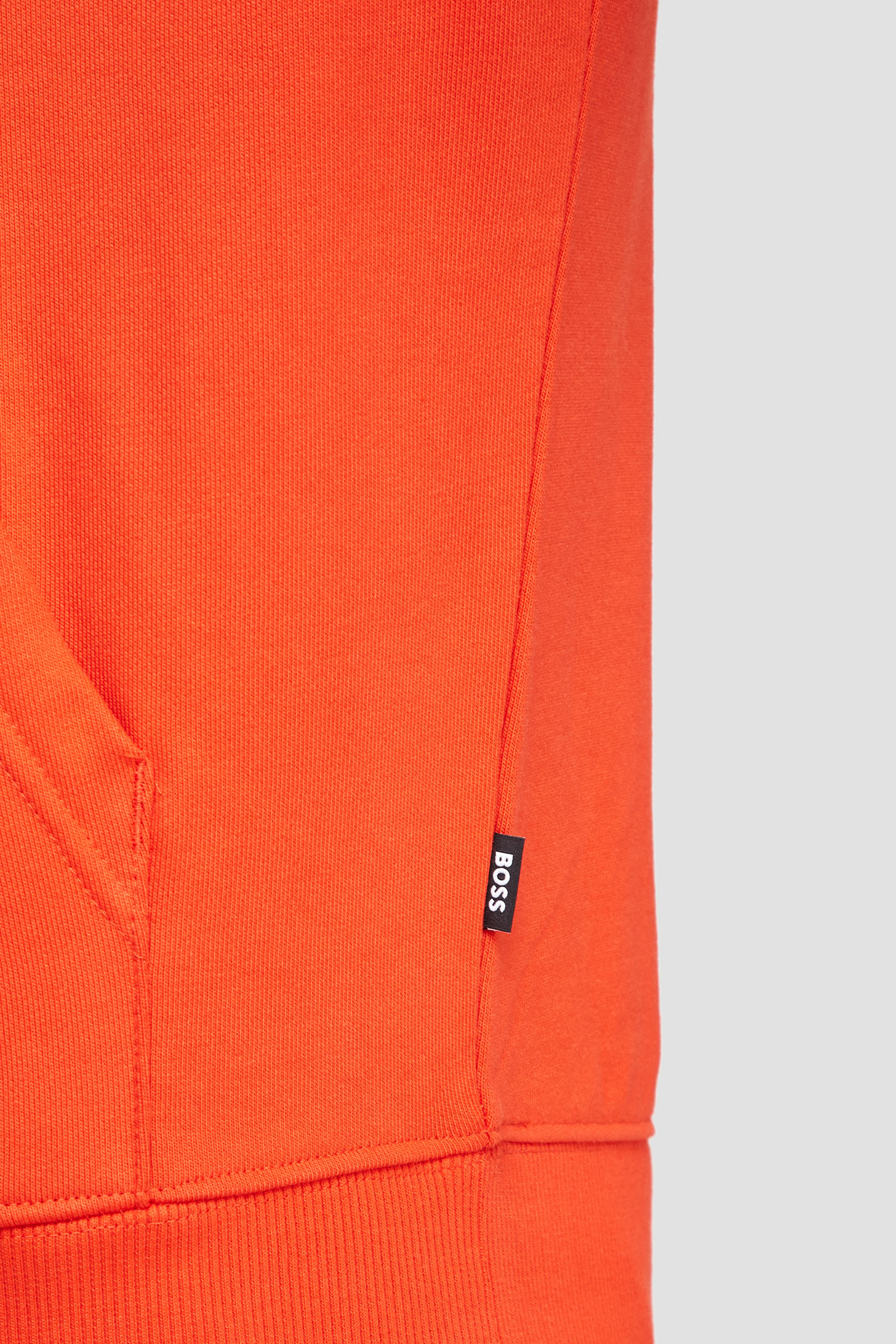 Мужское оранжевое худи BOSS 50496661;821