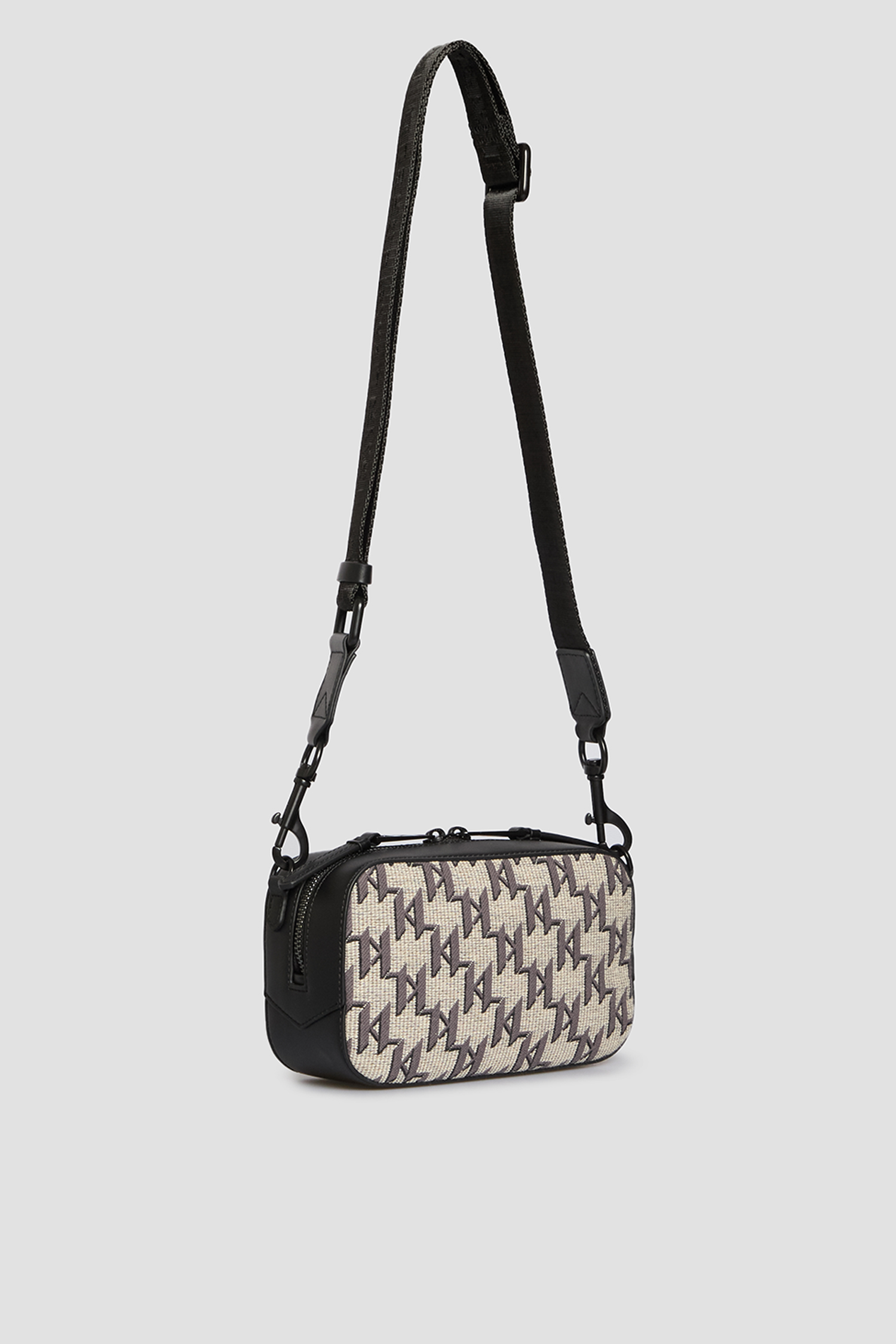 Мужская бежевая сумка с узором Karl Lagerfeld A2M30235;900