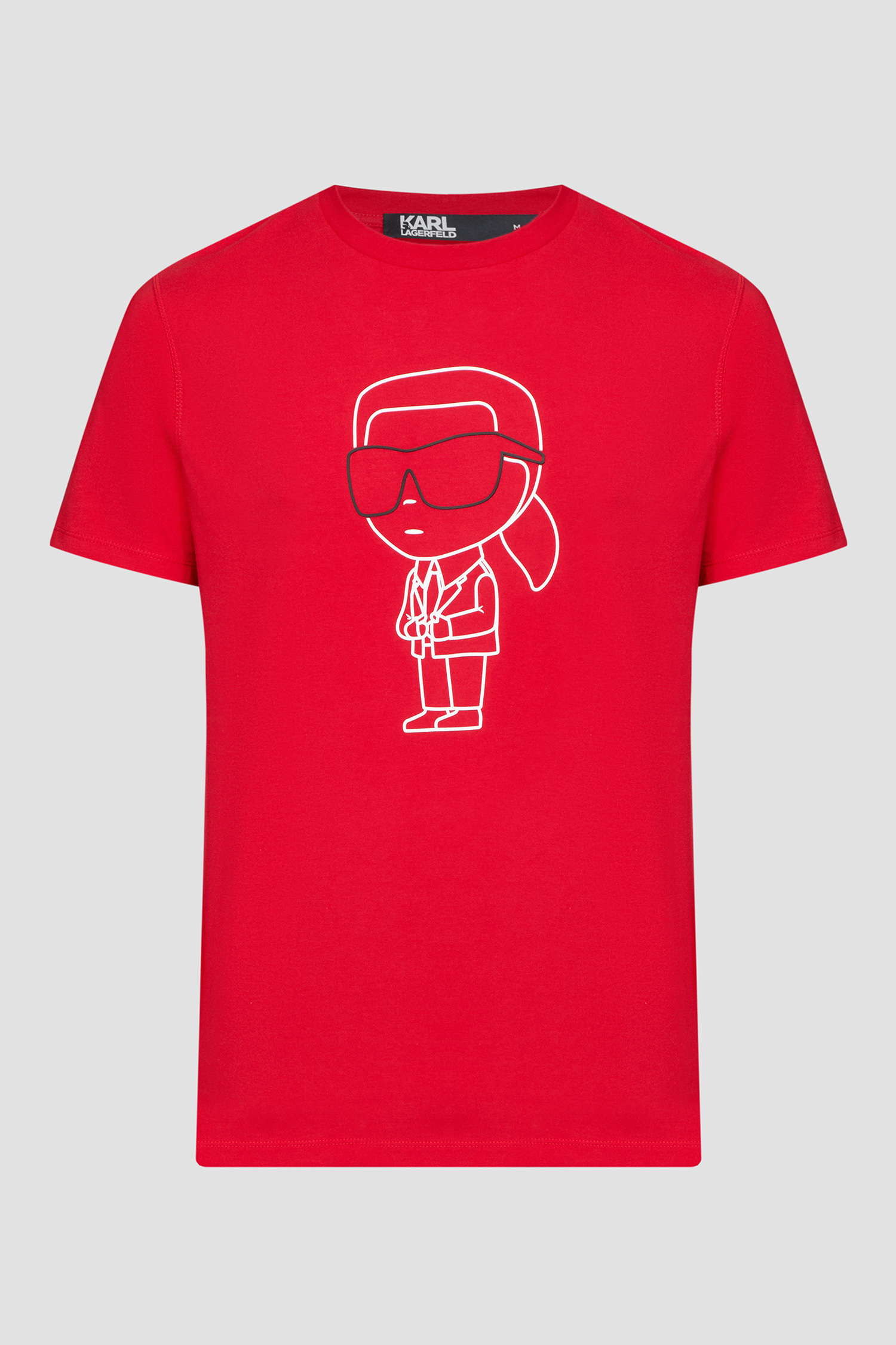 Мужская красная футболка Karl Lagerfeld 532221.755420;320