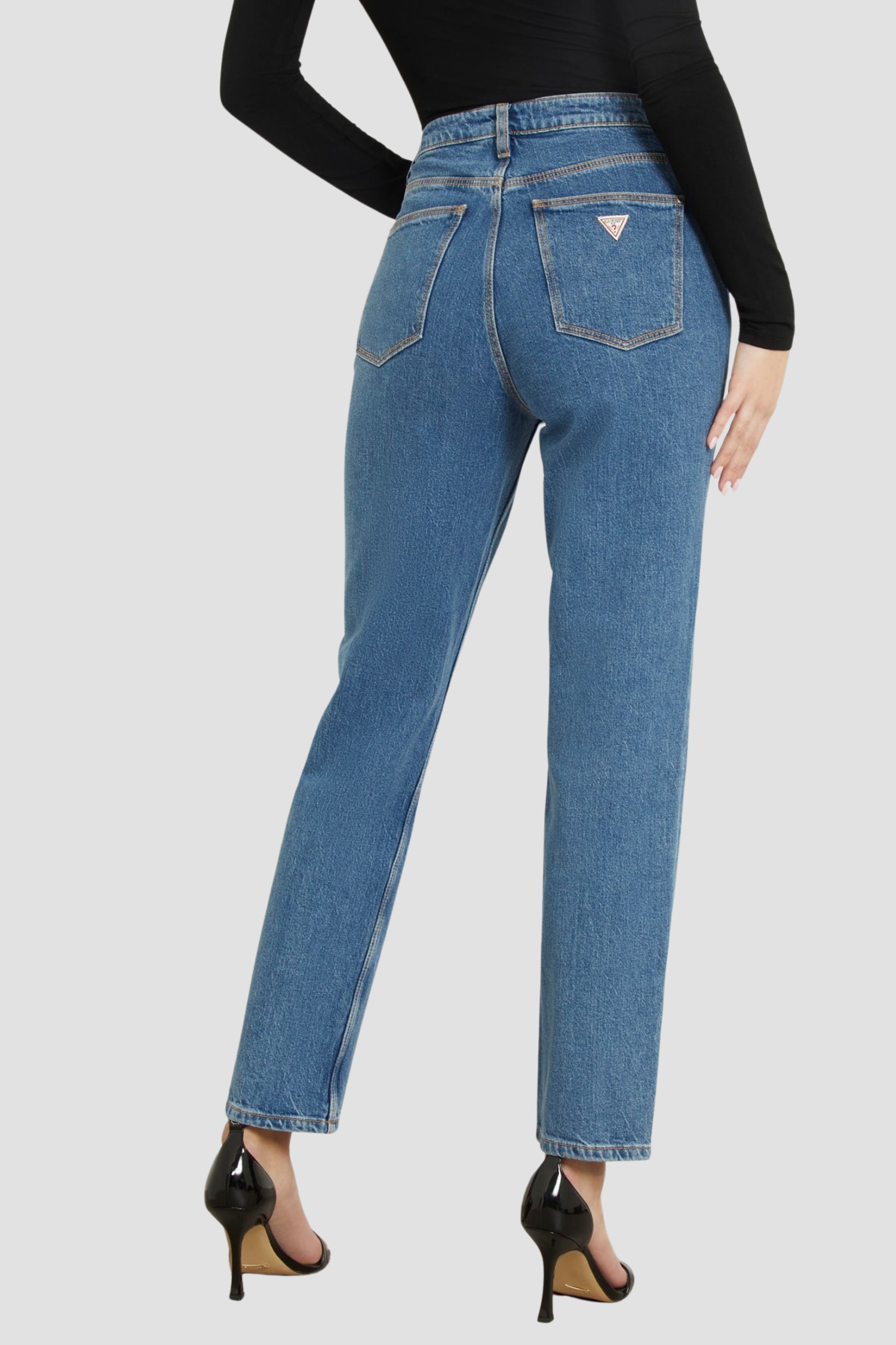 Жіночі сині джинси Guess W2YA21.D4NH5;AUMD