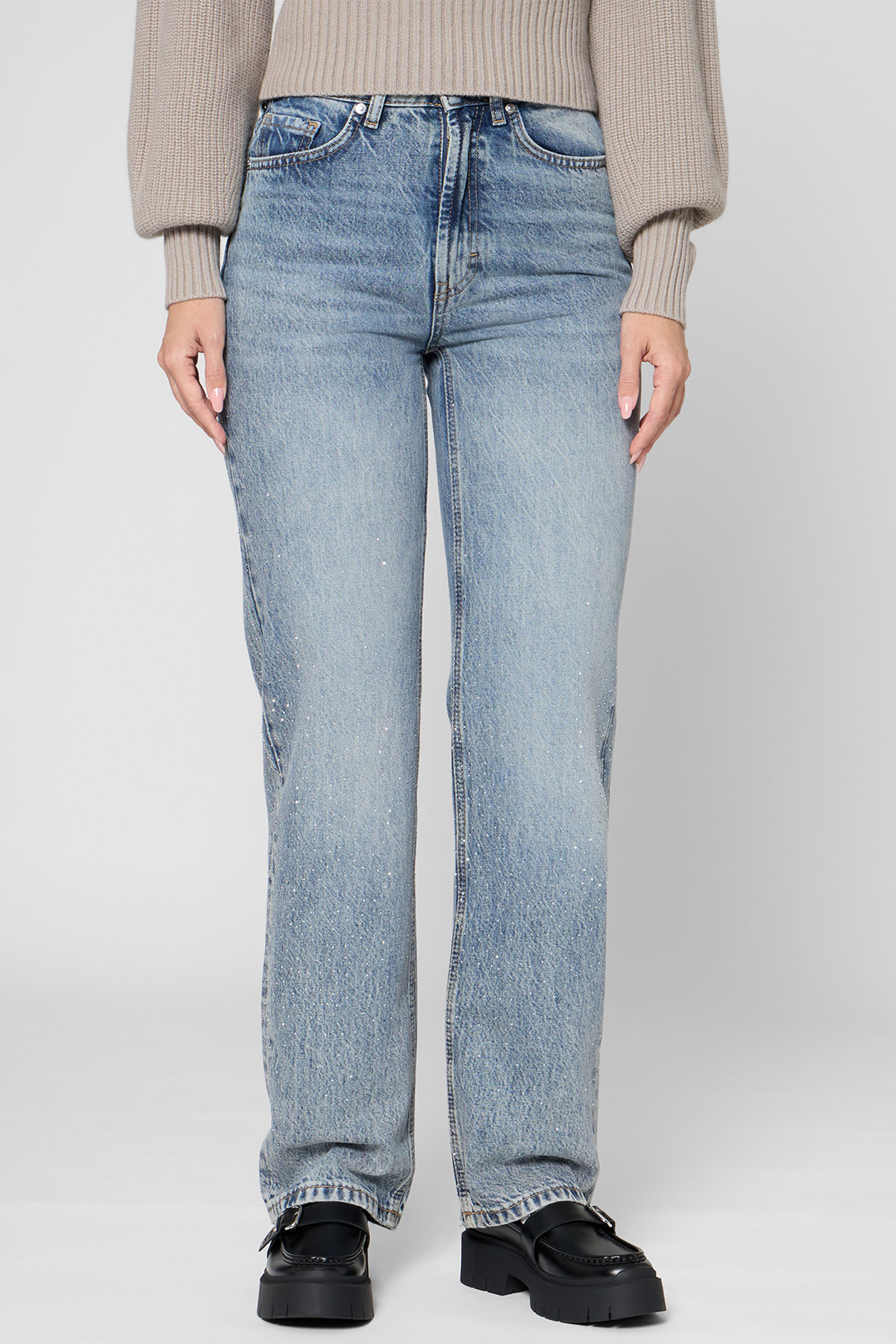 Жіночі блакитні джинси HUGO 50546506;435