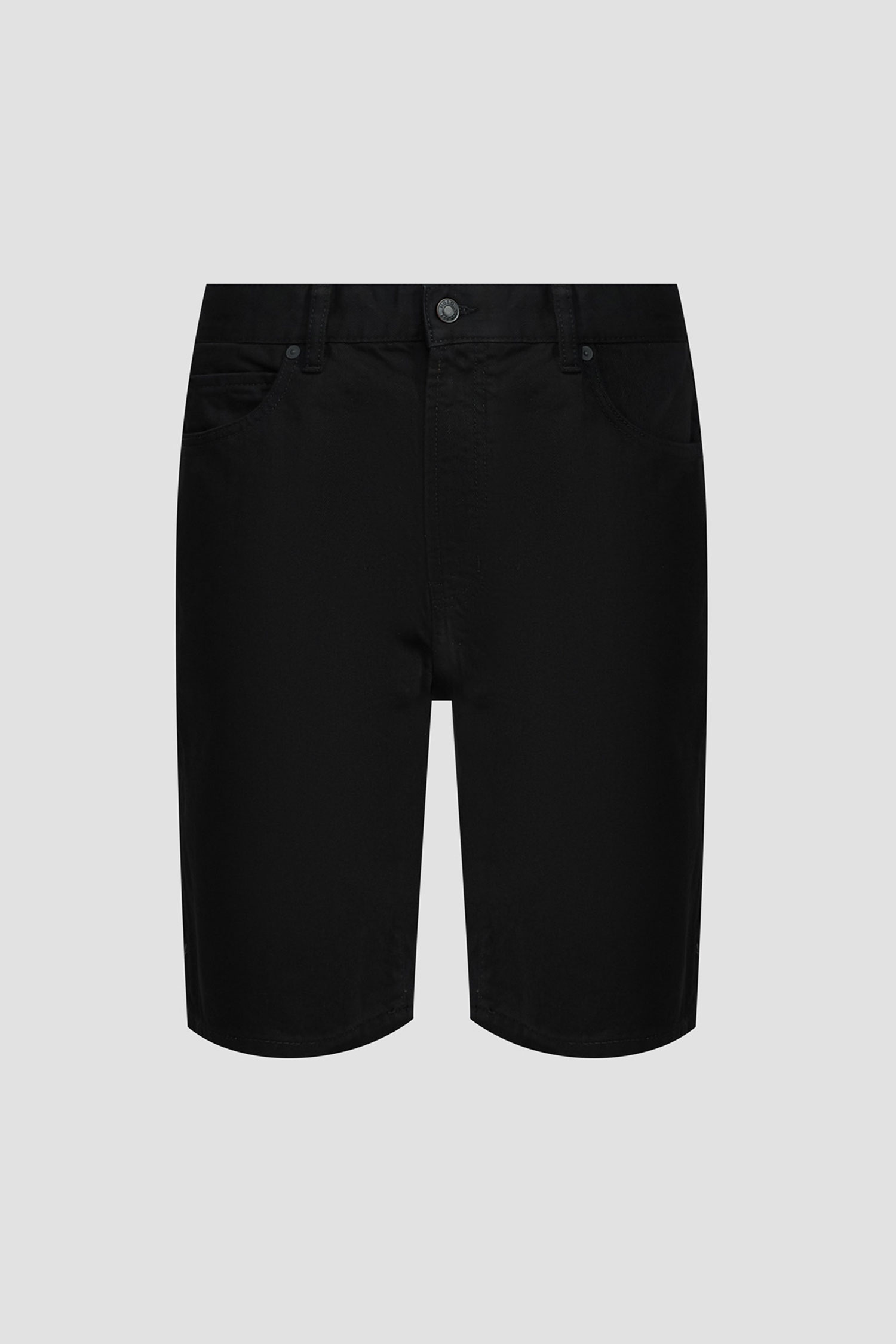 Мужские черные джинсовые шорты HUGO 50511403;001