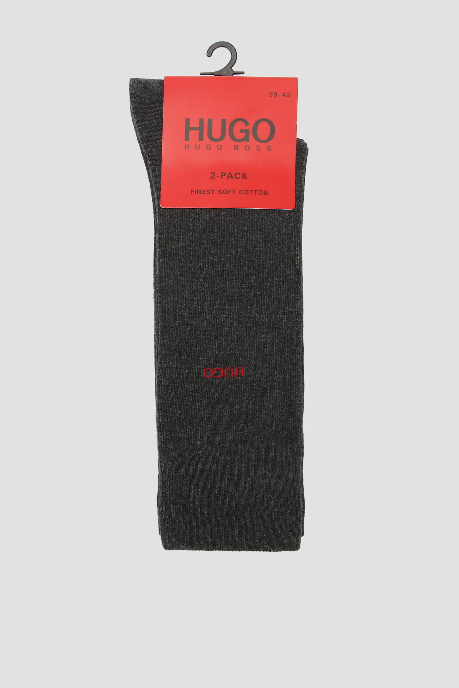 Мужские серые носки (2 пары) HUGO 50401984;012