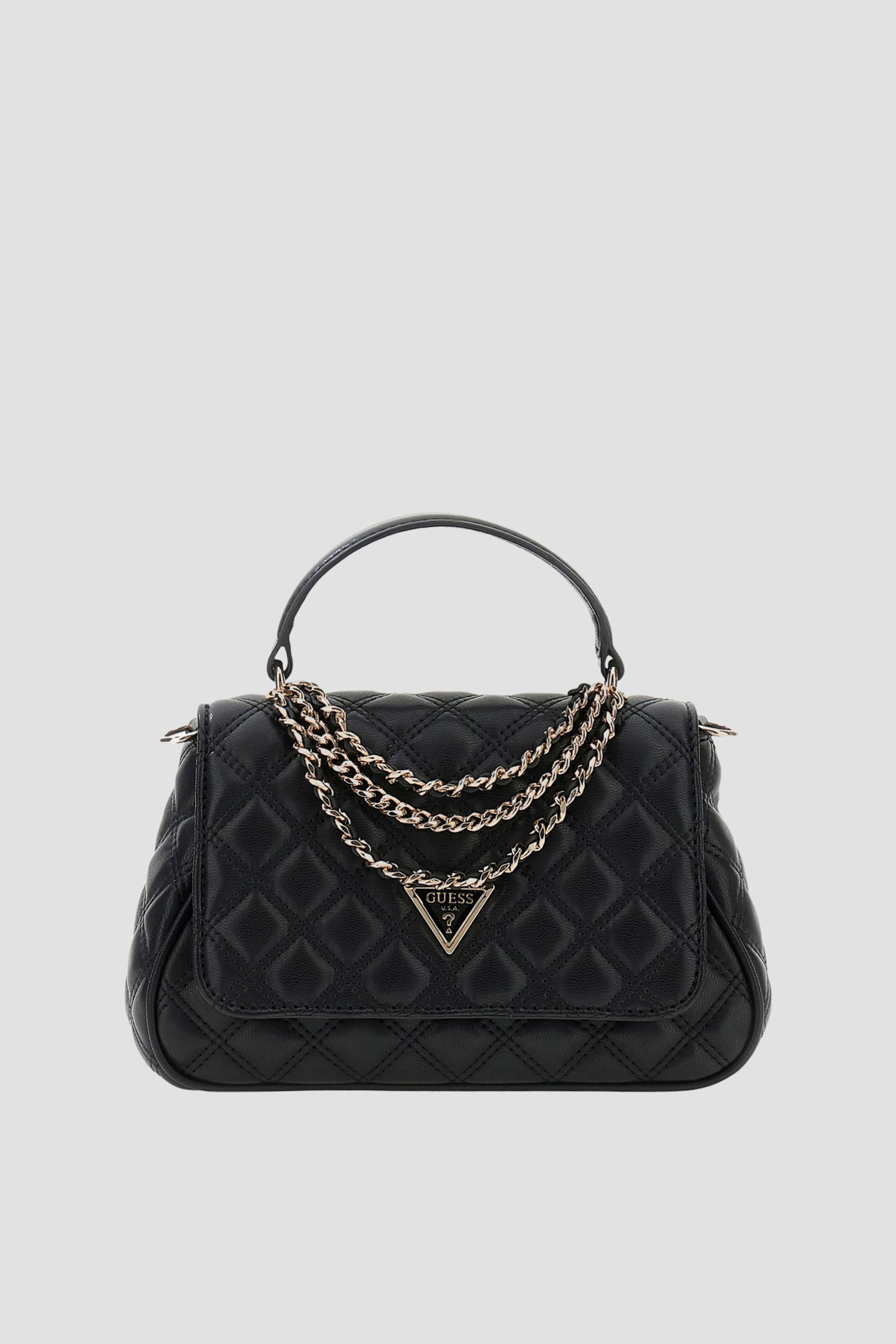 Женская черная сумка Guess HWQG96.73190;BLA