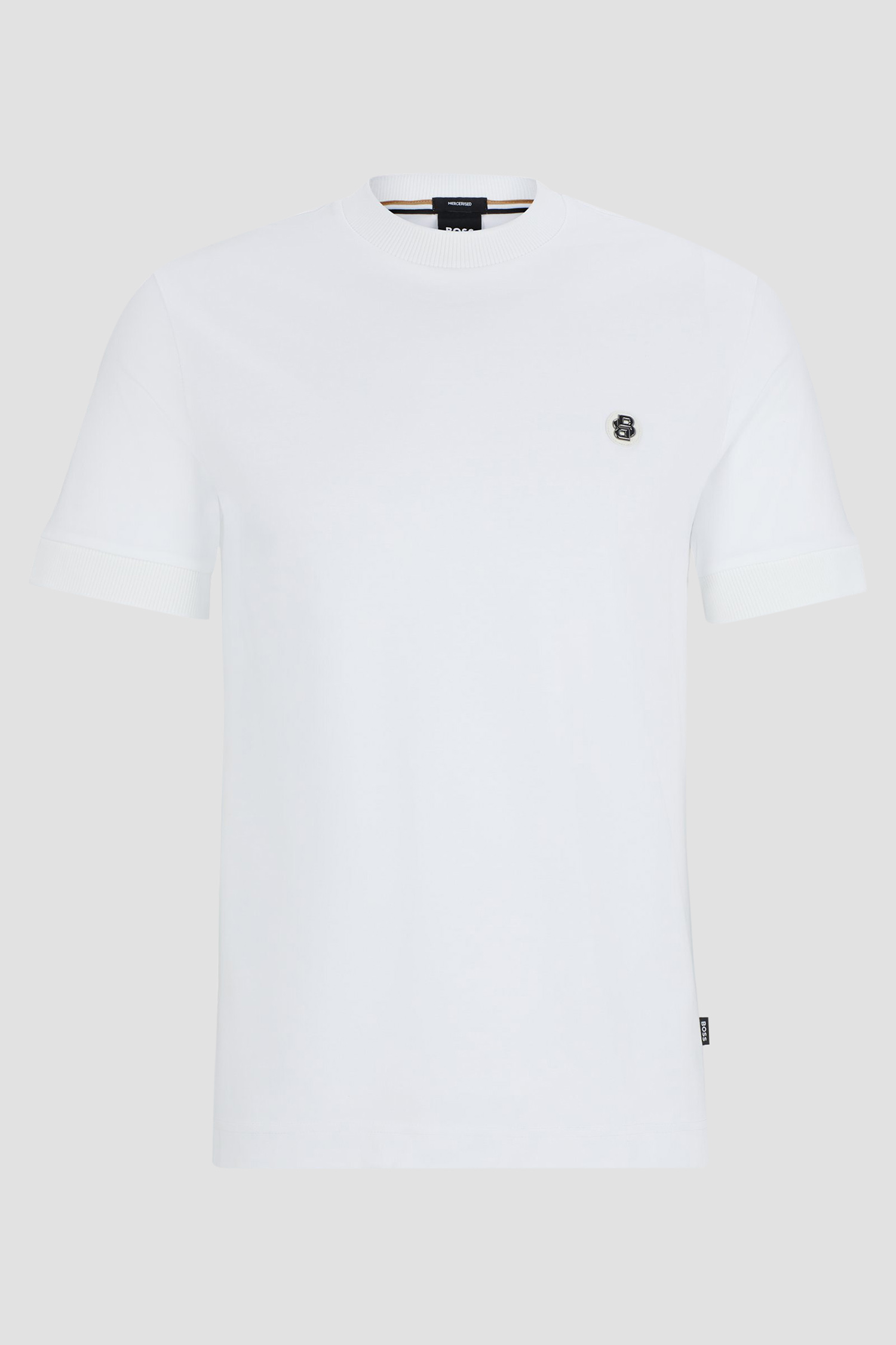 Чоловіча біла футболка BOSS 50520298;100