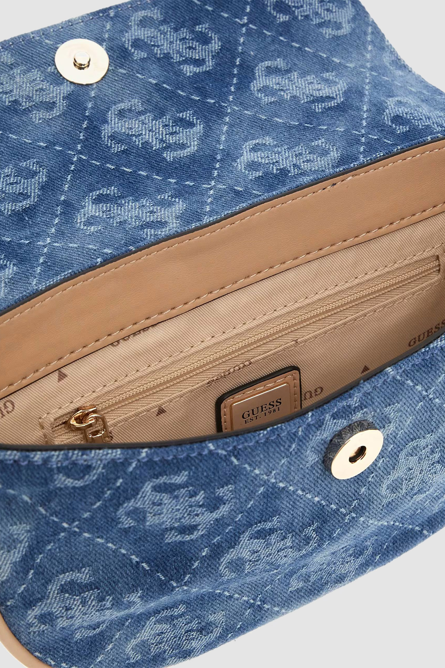 Женская синяя джинсовая сумка Guess HWDG96.45190;DLP