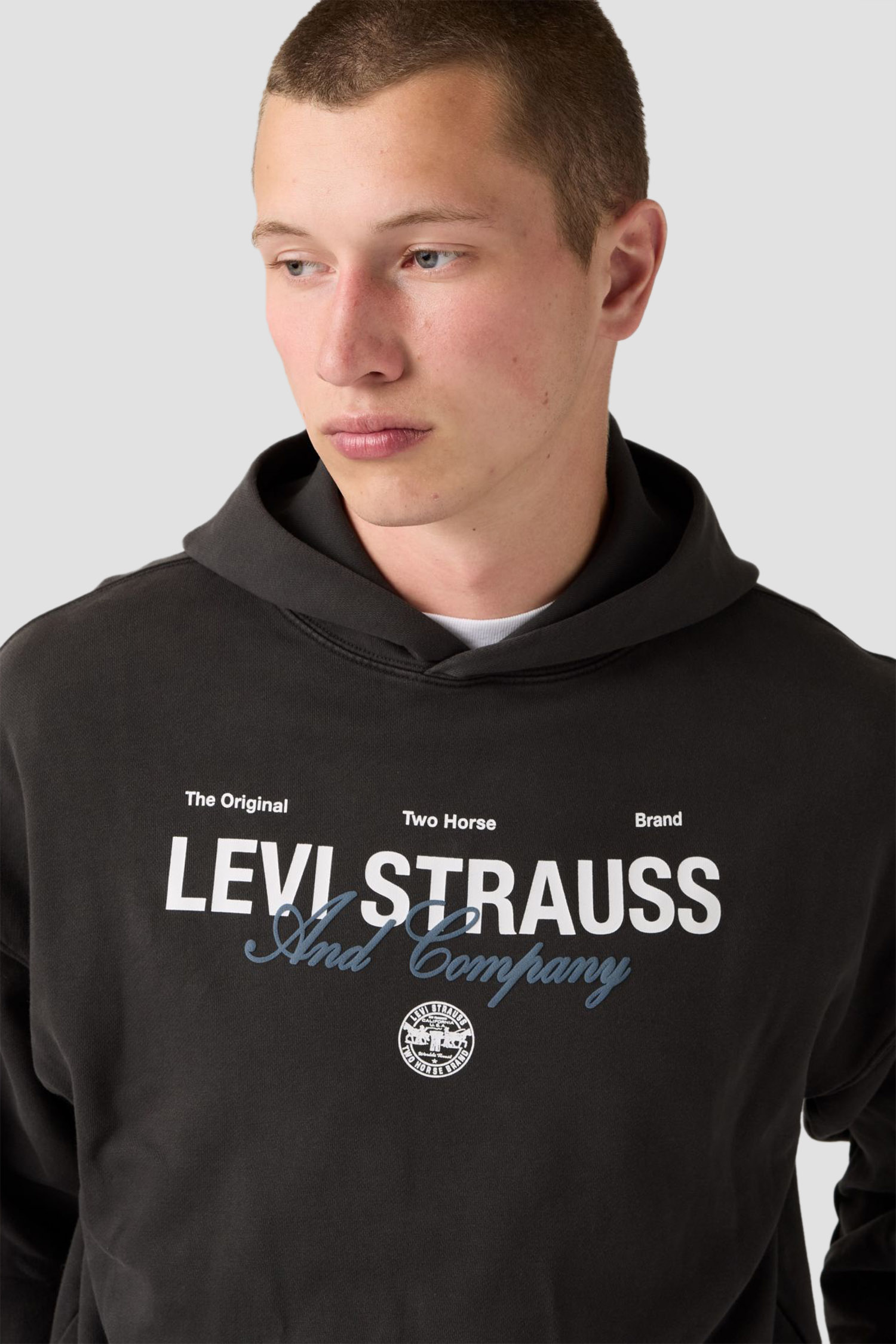 Мужское черное худи Levi’s® 0065D;0002