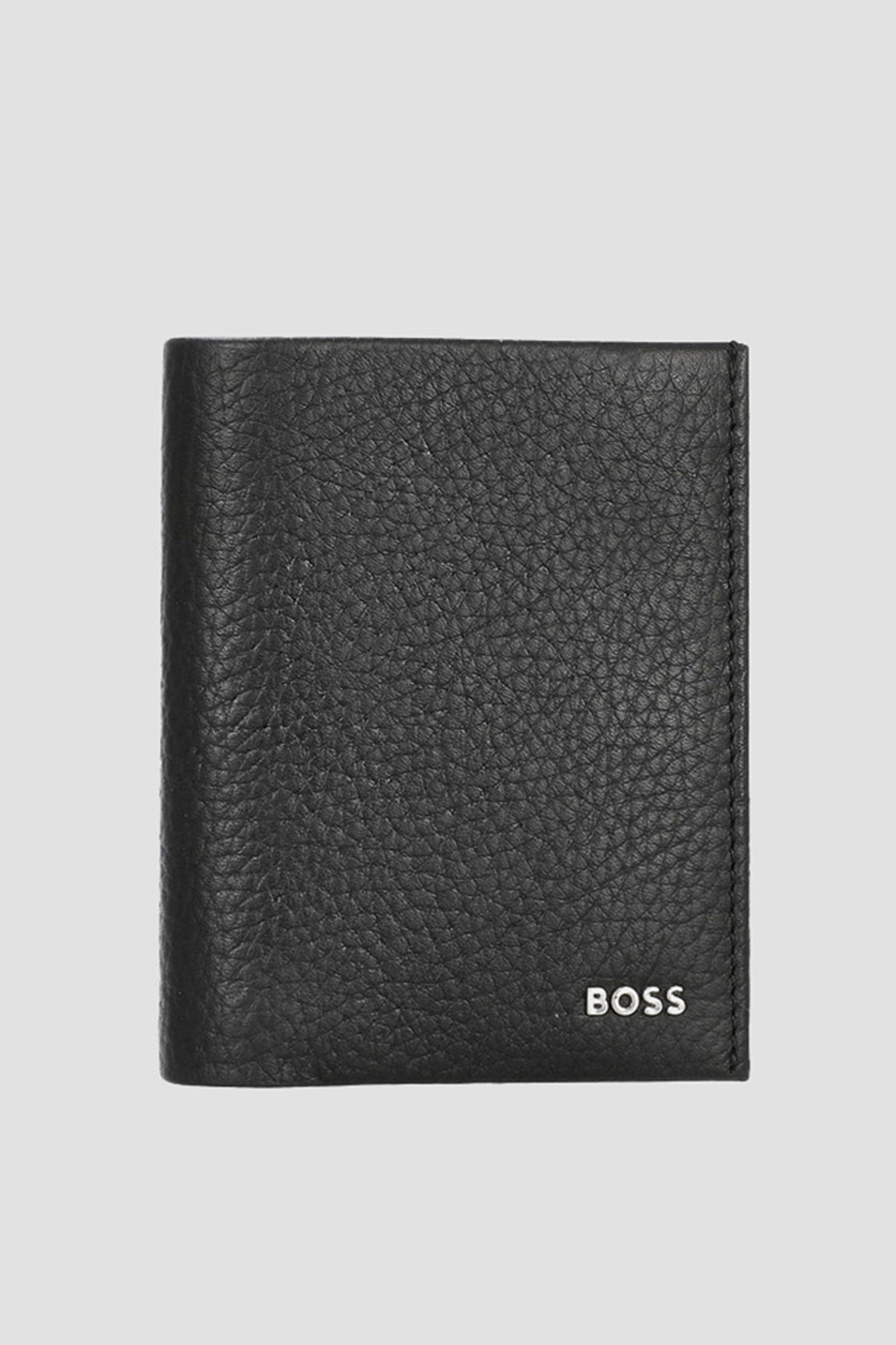 Мужской черный кожаный кошелек BOSS 50536072;001