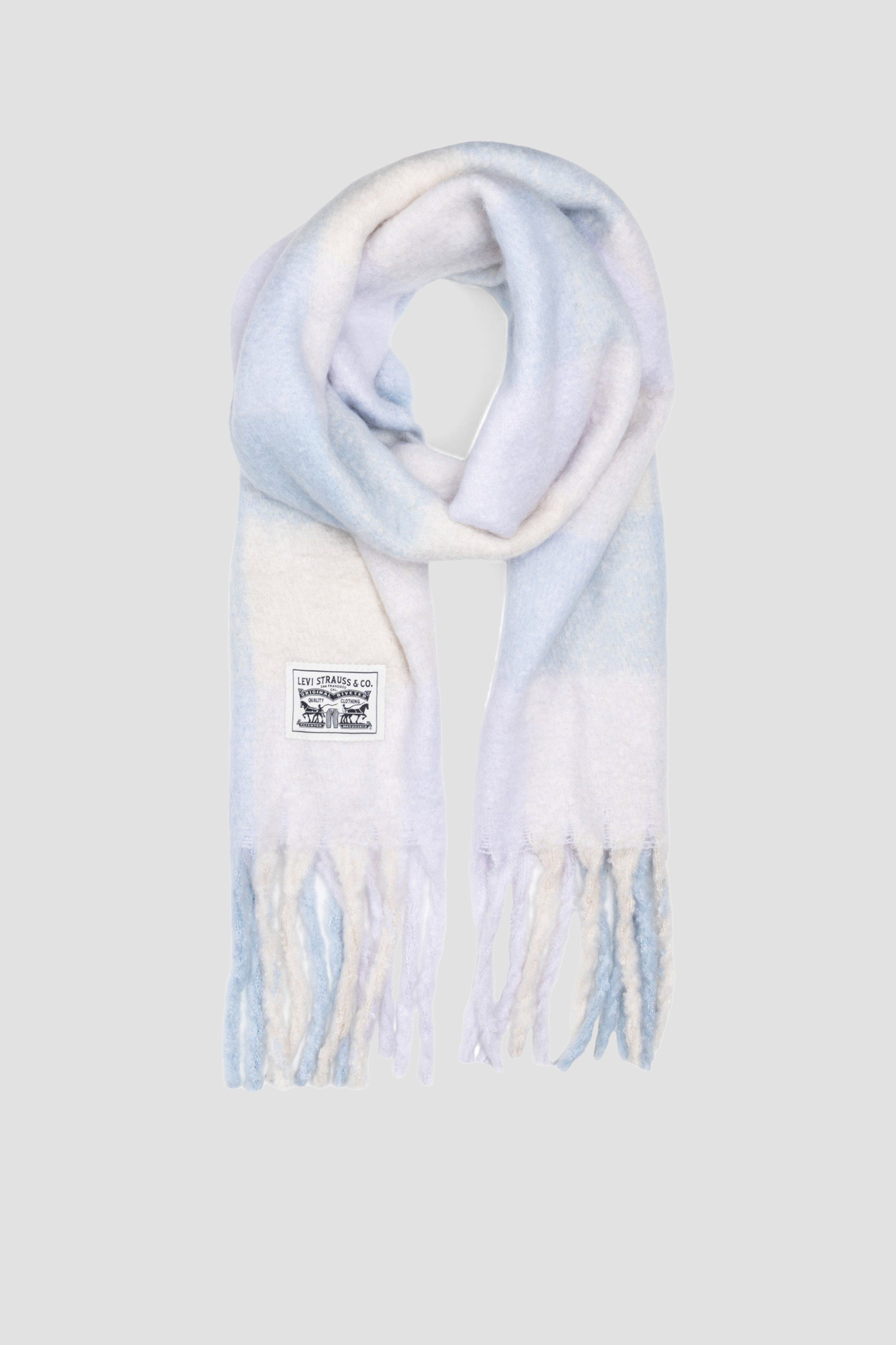 Женский шарф в клетку Levi’s® 235943;108.49