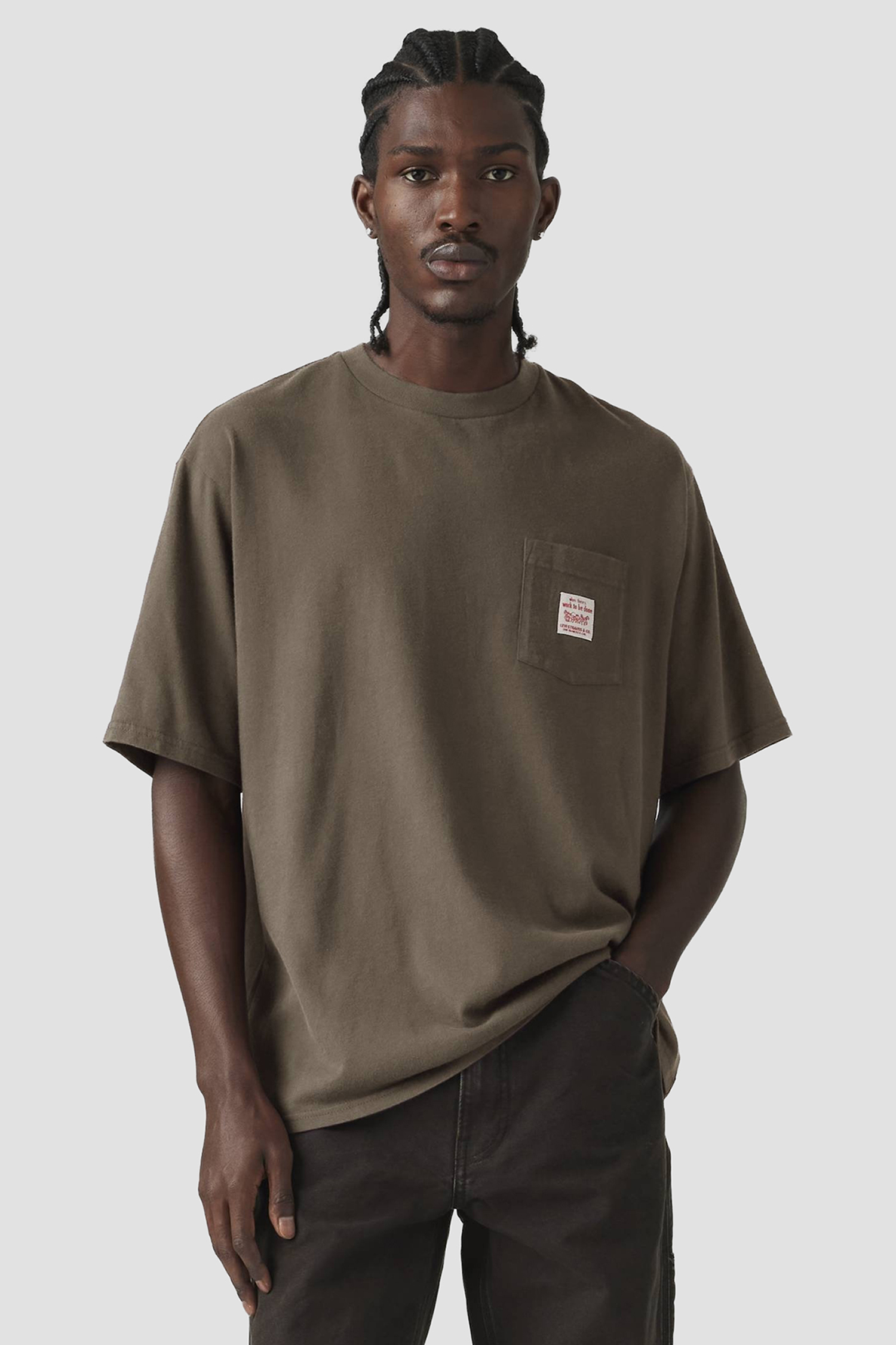 Чоловіча коричнева футболка Levi’s® A5850;0030