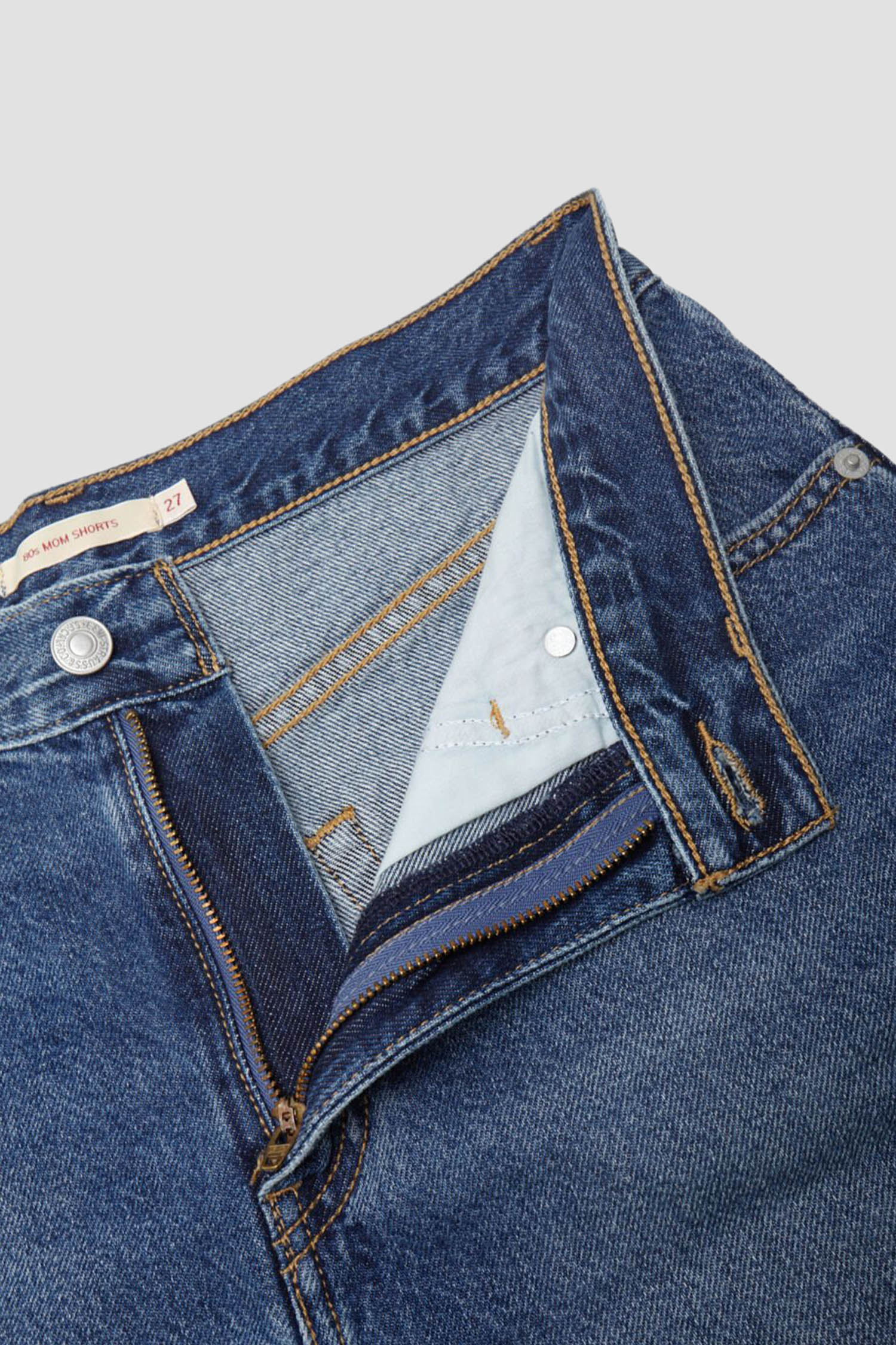 Женские синие джинсовые шорты 80's Mom Levi’s® A4695;0003