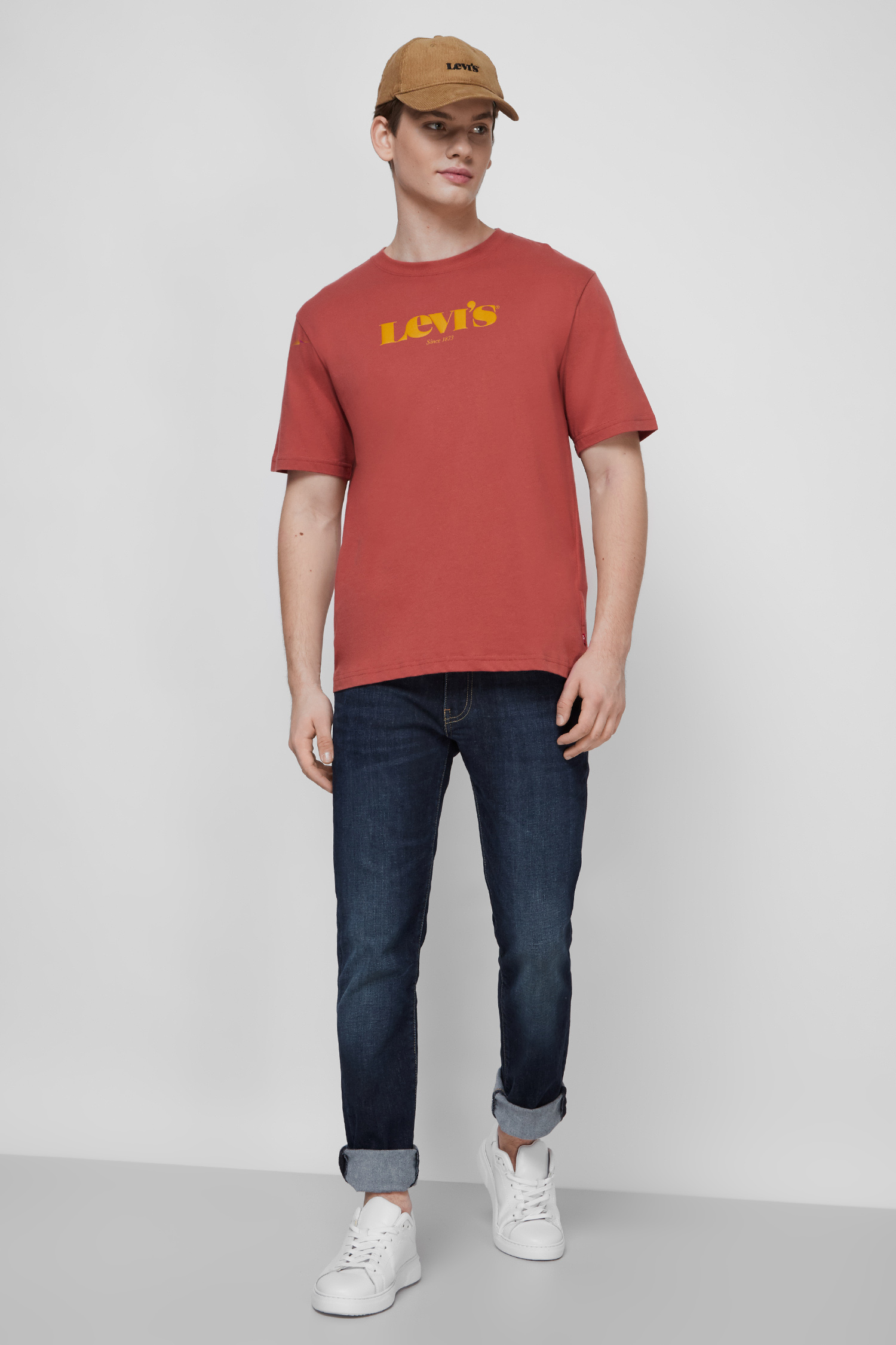 Теракотова футболка для хлопців Levi’s® 16143;0318
