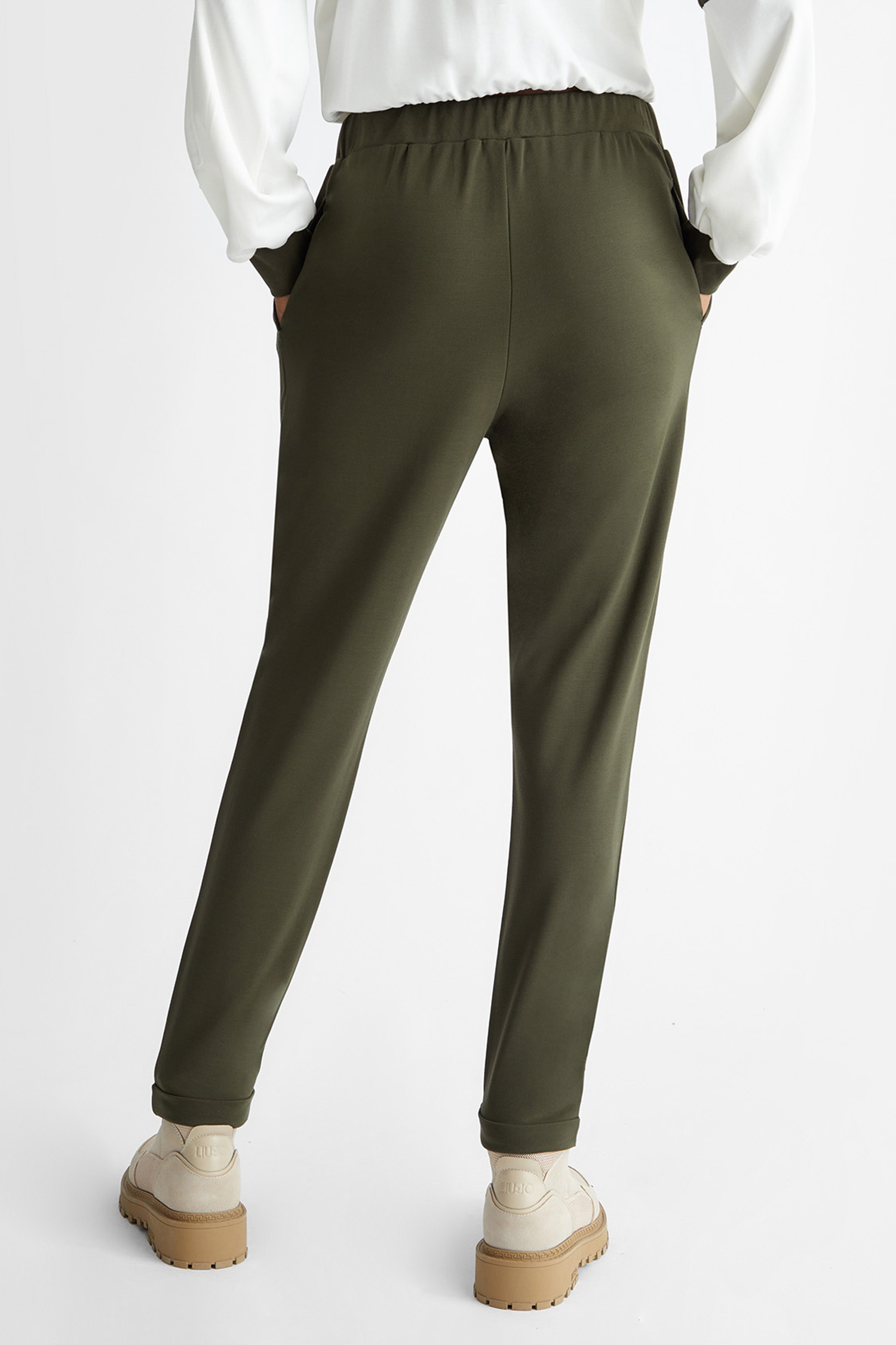 Женские зеленые спортивные брюки Liu Jo TA4182.J5942;90414