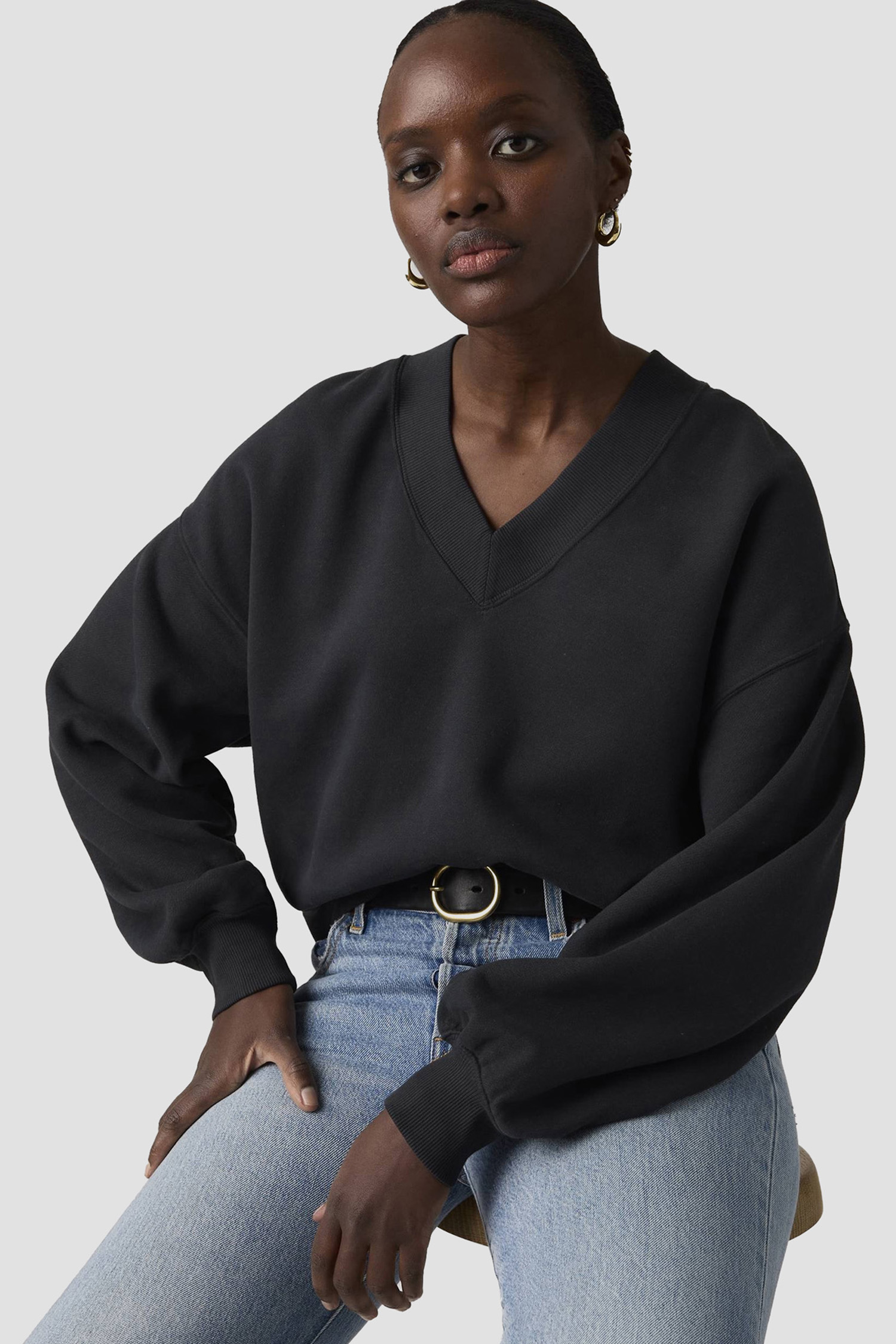 Женский черный свитшот Levi’s® 005IF;0006