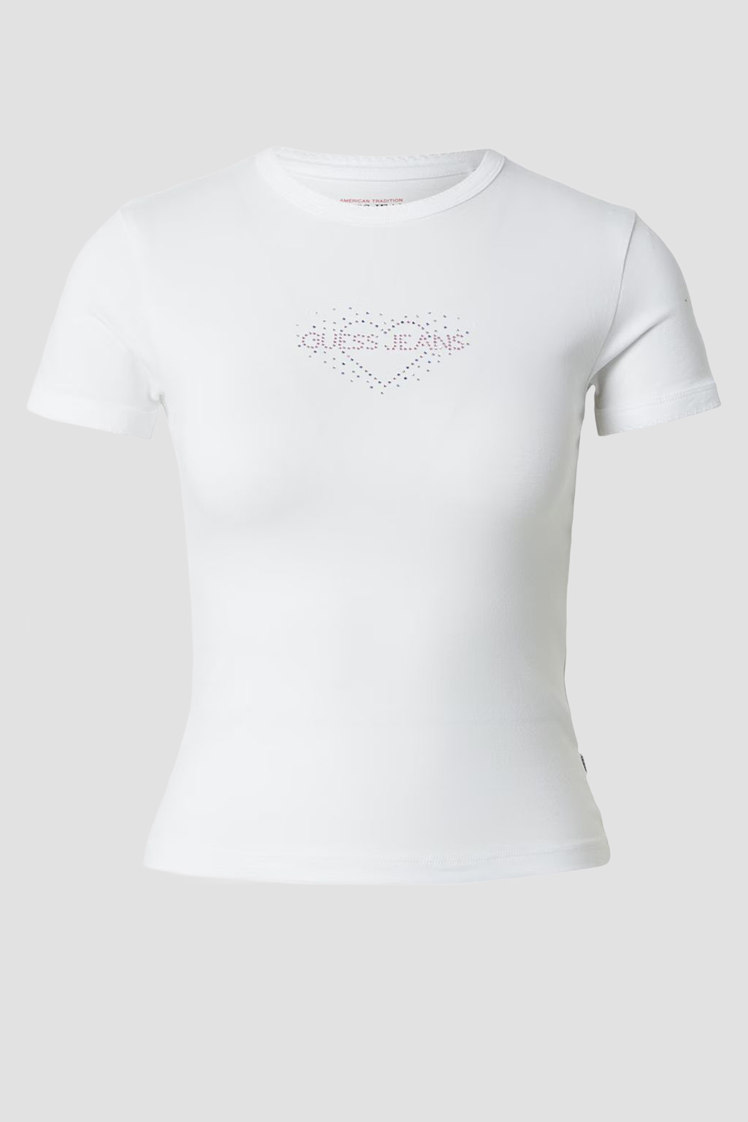 Женская белая футболка Guess Jeans W6YI05.K3640;G011