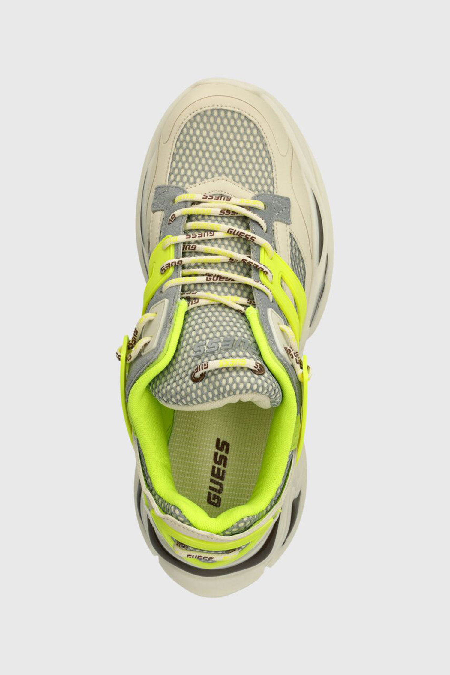 Мужские бежевые кроссовки Guess FMPBEL.ELE12;CRLSI