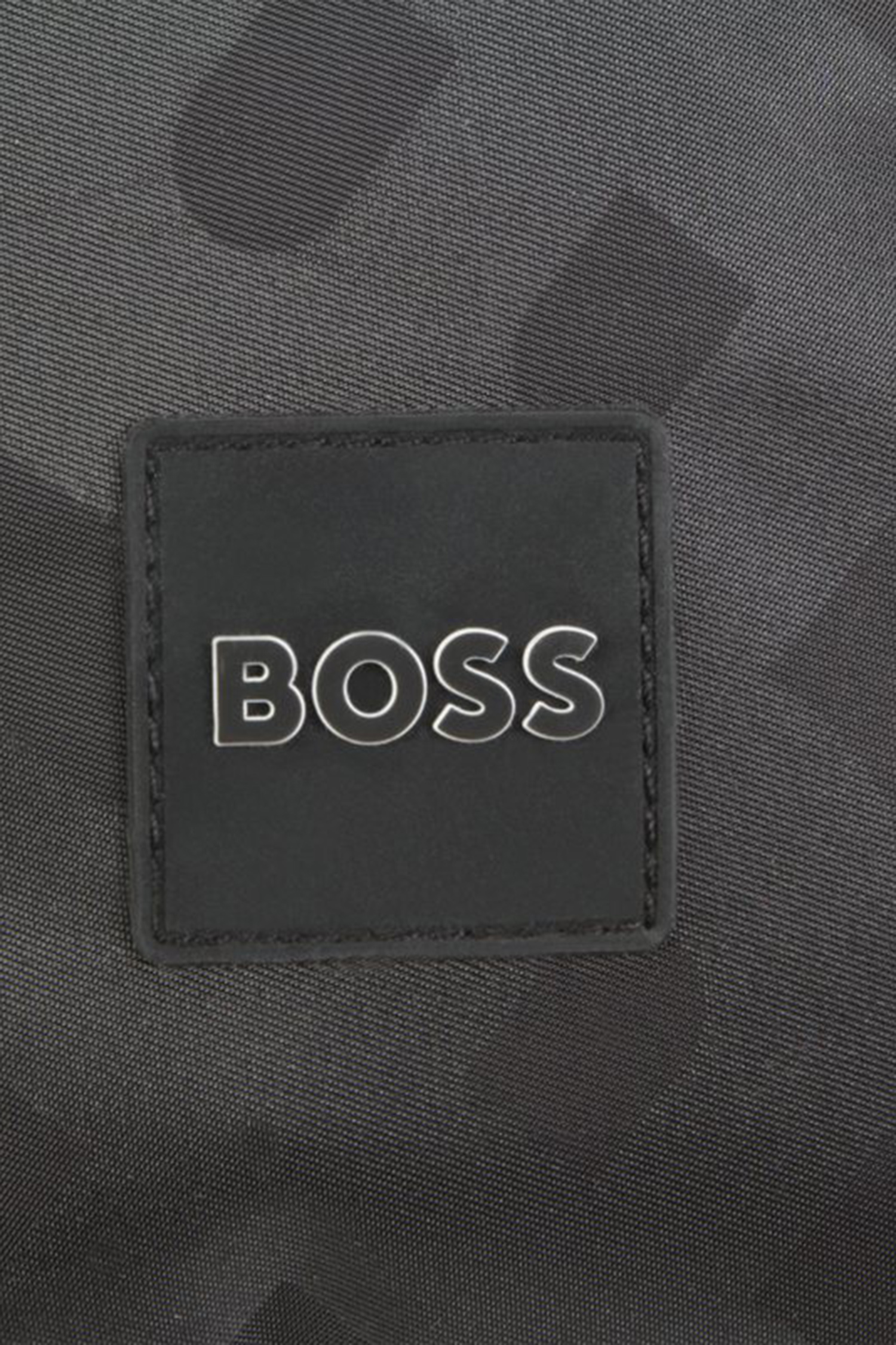 Детская черная поясная сумка с узором BOSS kids J50964;09B