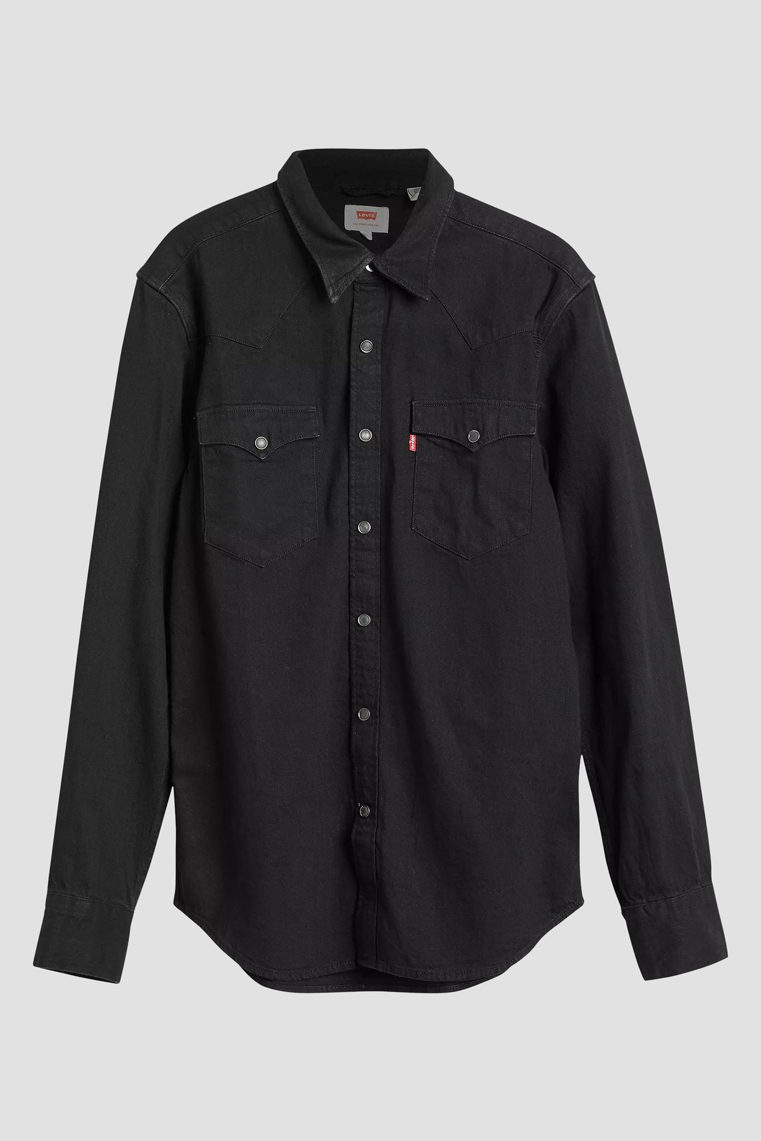 Мужская черная джинсовая рубашка Levi’s® 85744;0002 — Ultrashop