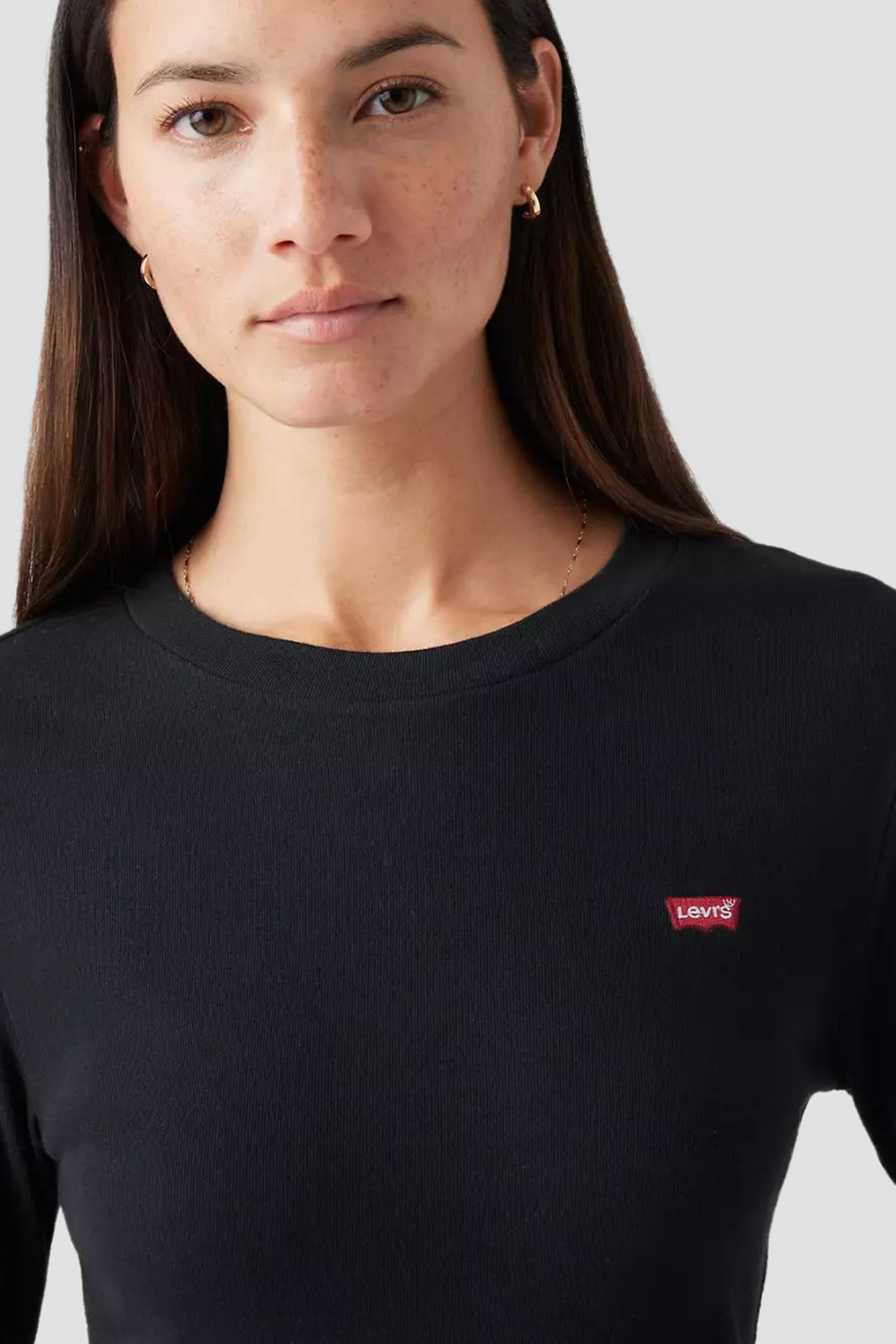 Жіночий чорний лонгслів Levi’s® 000KL;0001