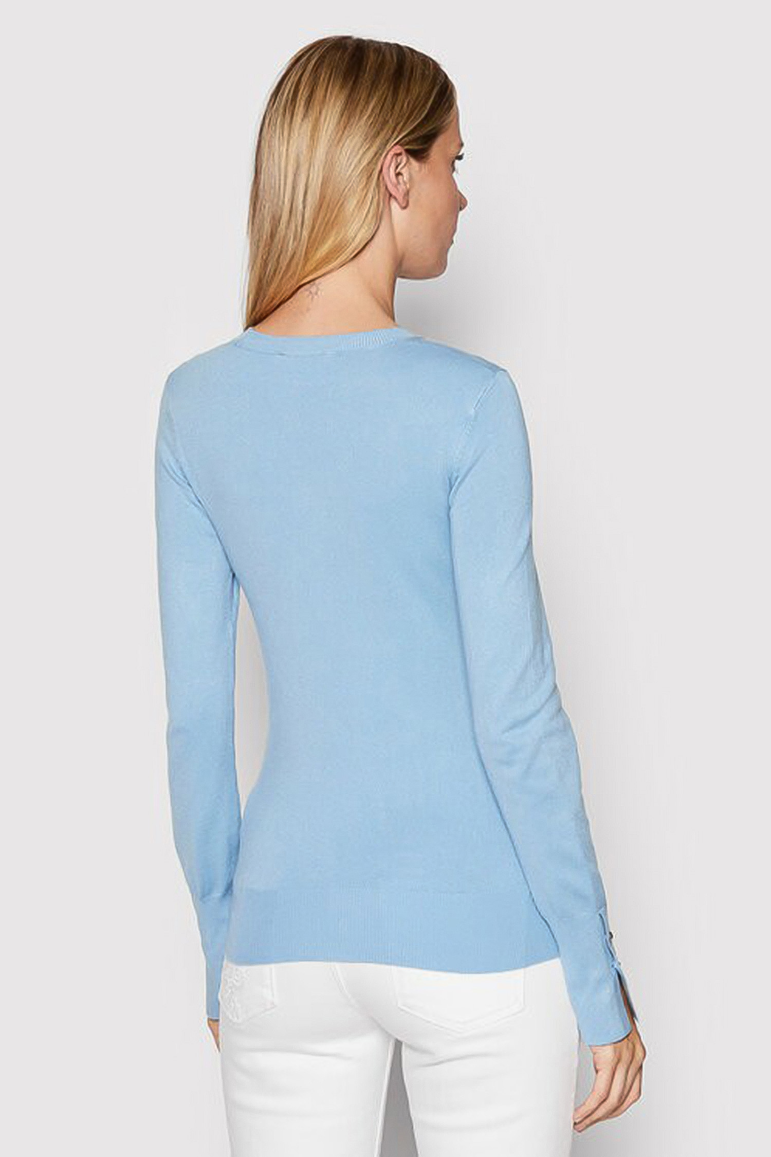 Жіночий блакитний джемпер Guess W2YR30.Z2V62;G7IP