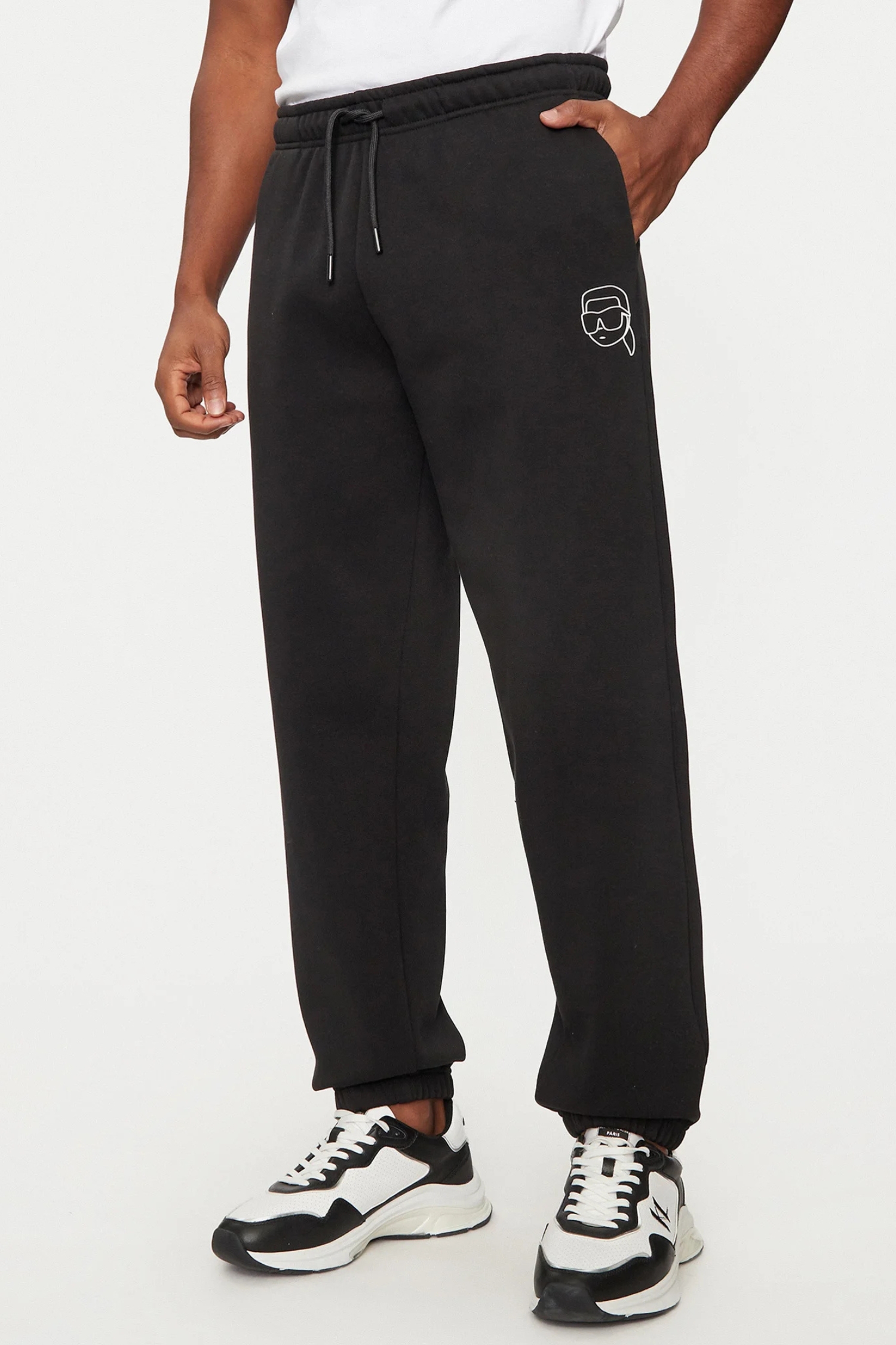 Мужские черные спортивные брюки Karl Lagerfeld 544908.705443;991