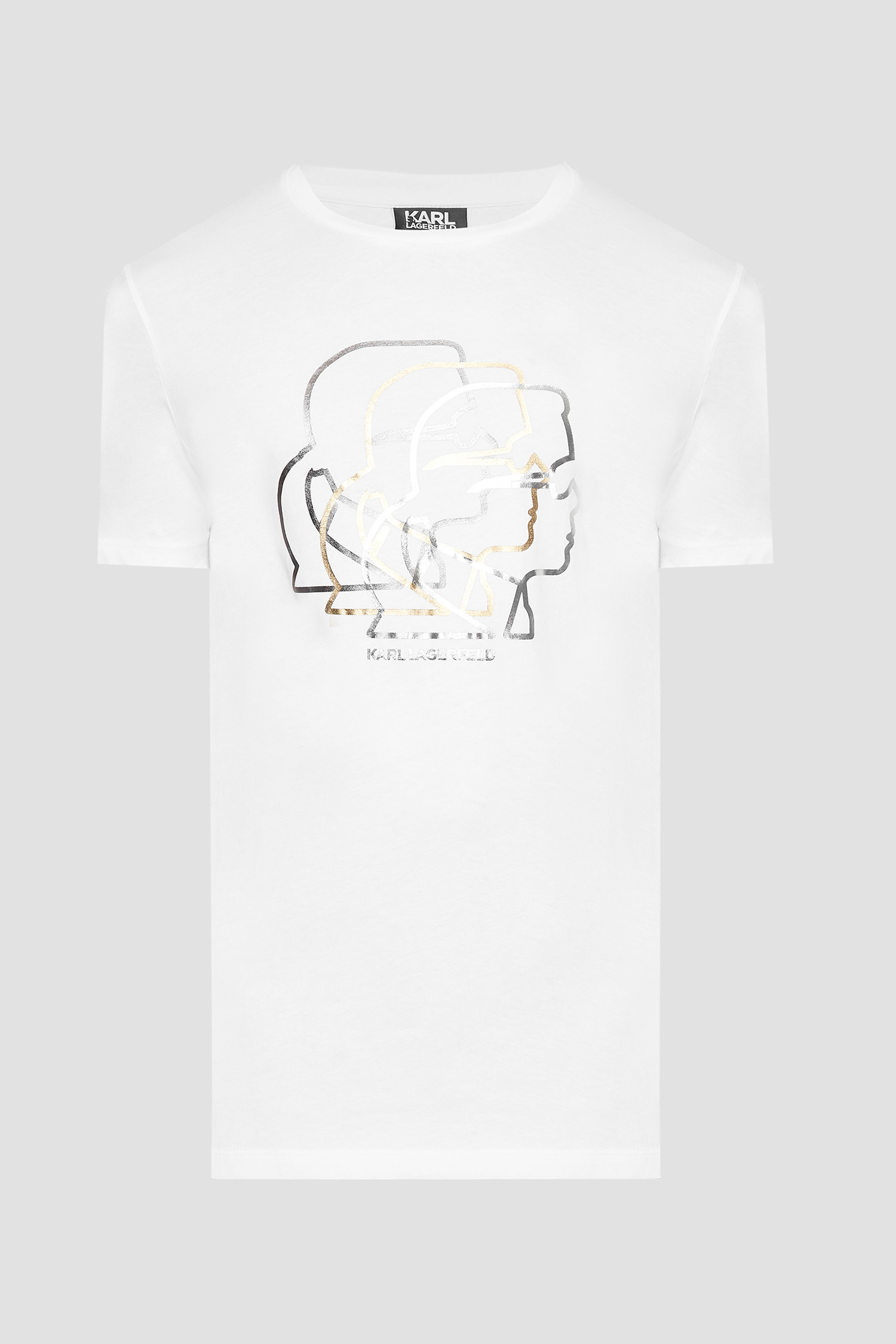 Мужская белая футболка Karl Lagerfeld 511224.755083;10