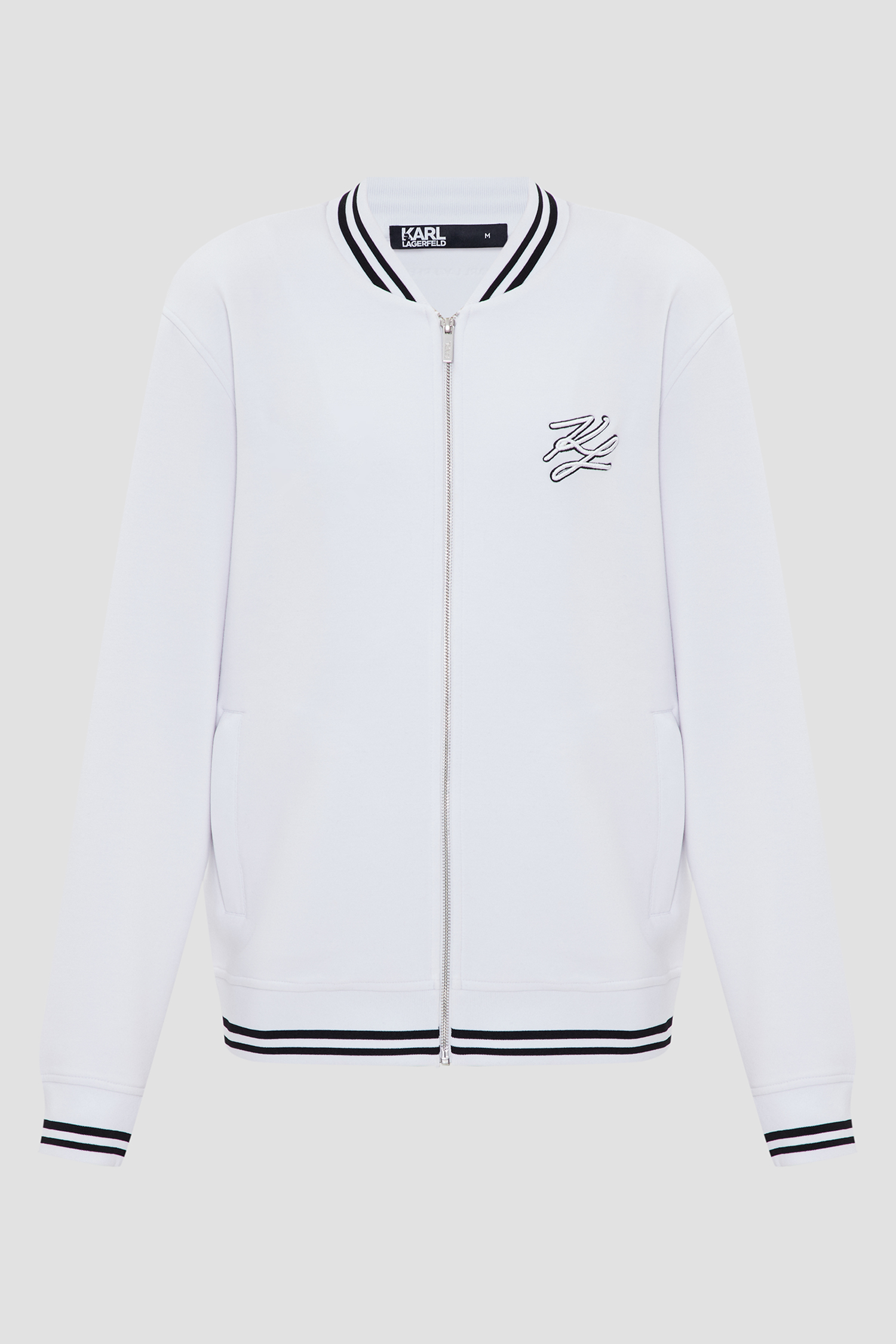 Чоловіча біла спортивна кофта Karl Lagerfeld 543904.705410;10