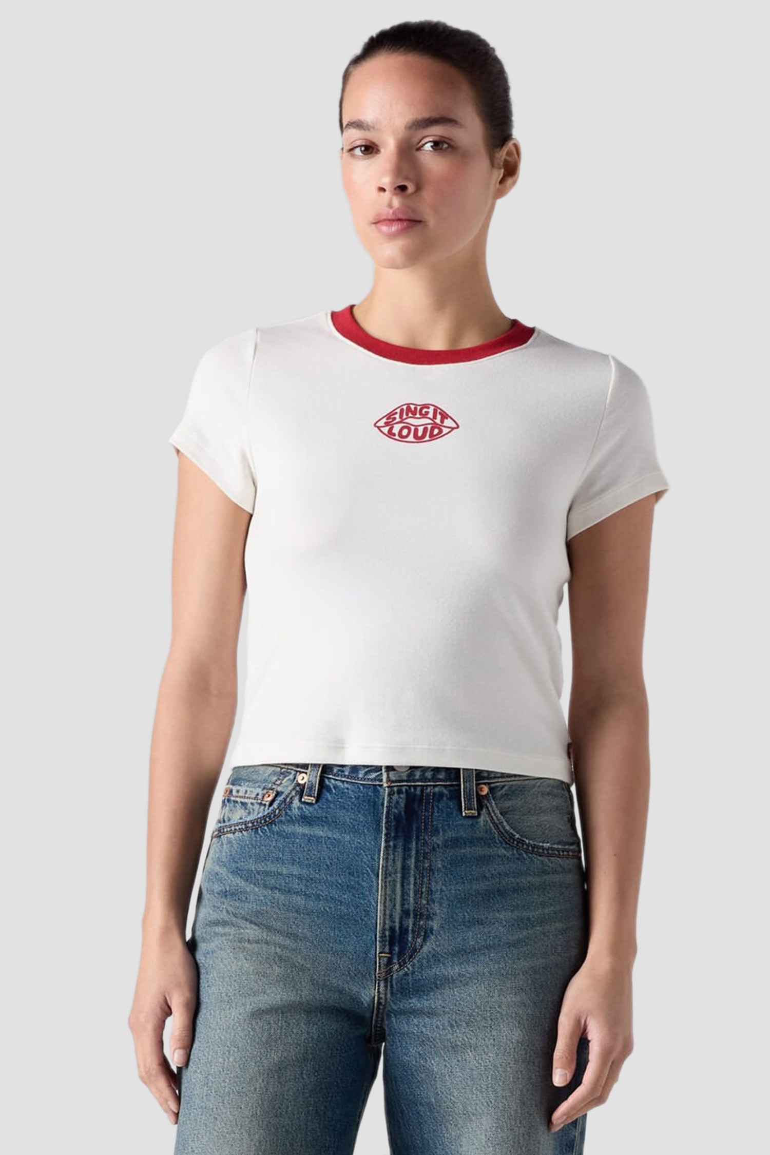 Жіноча біла футболка Levi’s® 008CH;0024