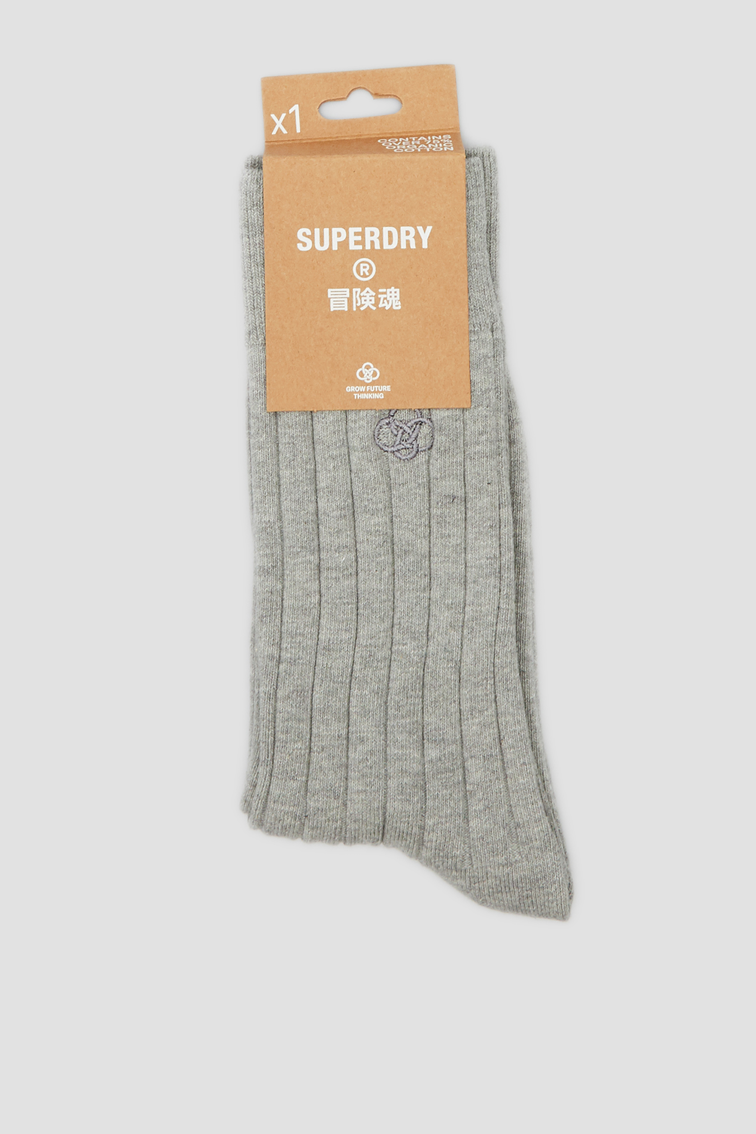 Чоловічі сірі шкарпетки SuperDry Y3110022A;07Q