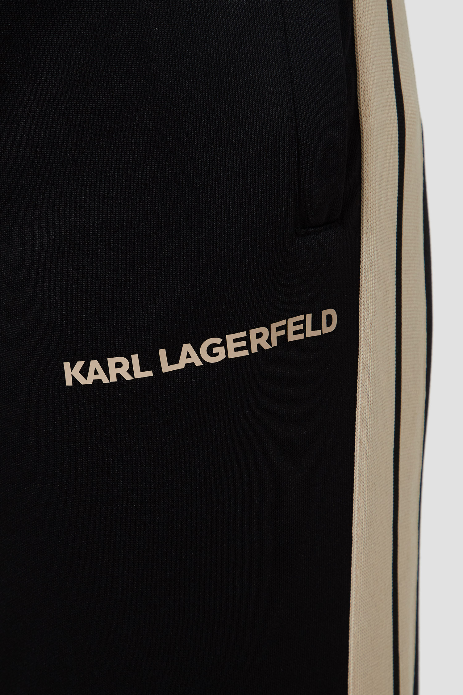Мужские черные спортивные брюки Karl Lagerfeld 533905.705407;990
