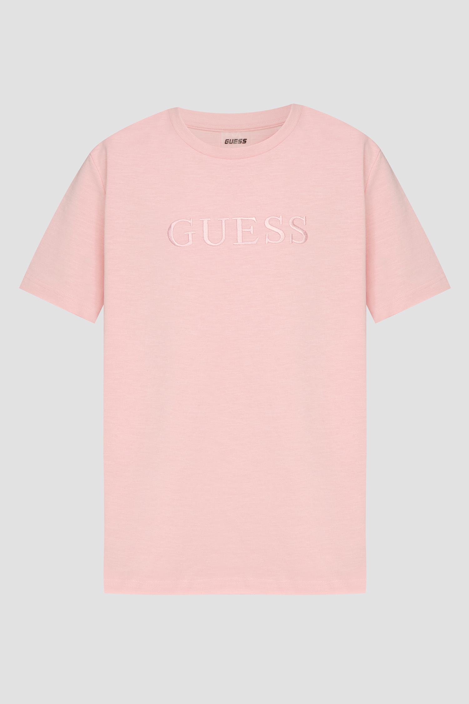 Женская розовая футболка Guess V4GI12.KC641;G615