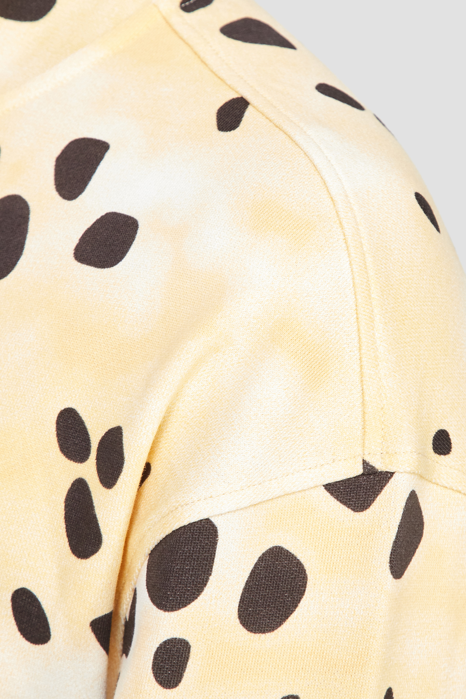 Мужская желтая спортивная кофта с узором HUGO 50498226;278