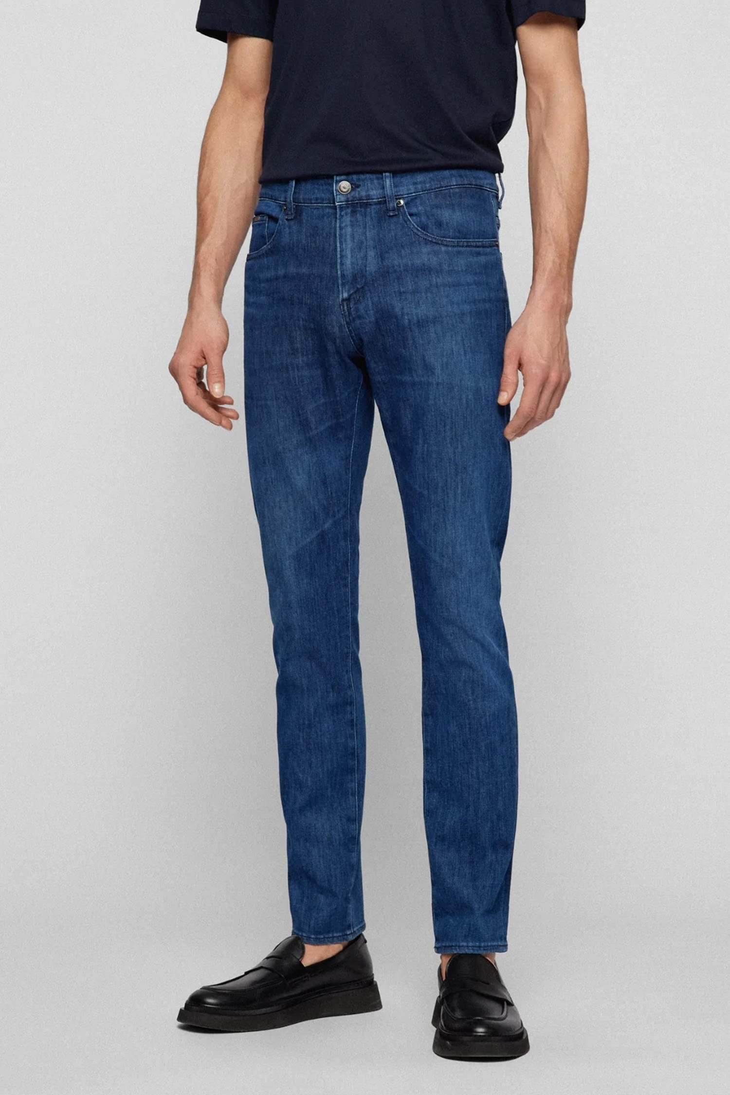 Мужские синие джинсы BOSS 50467677;420