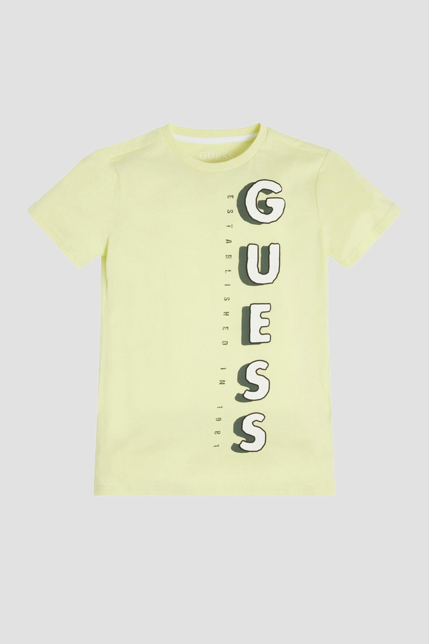 Детская желтая футболка Guеss Kids L3GI00.K8HM0;G8GI