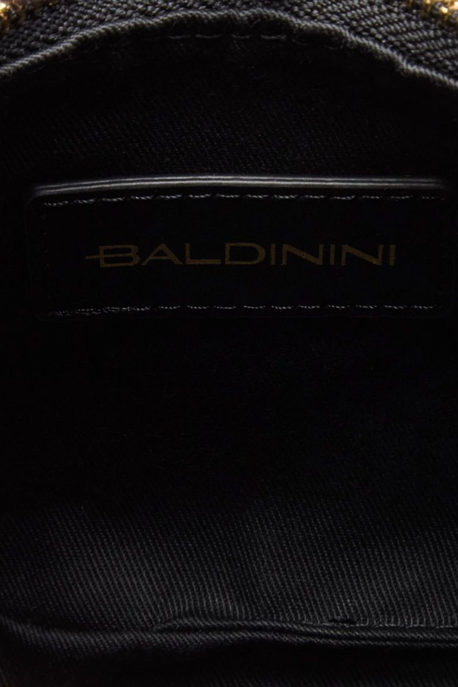 Жіноча чорна шкіряна сумка BALDININI G1GPWGAL0022;999